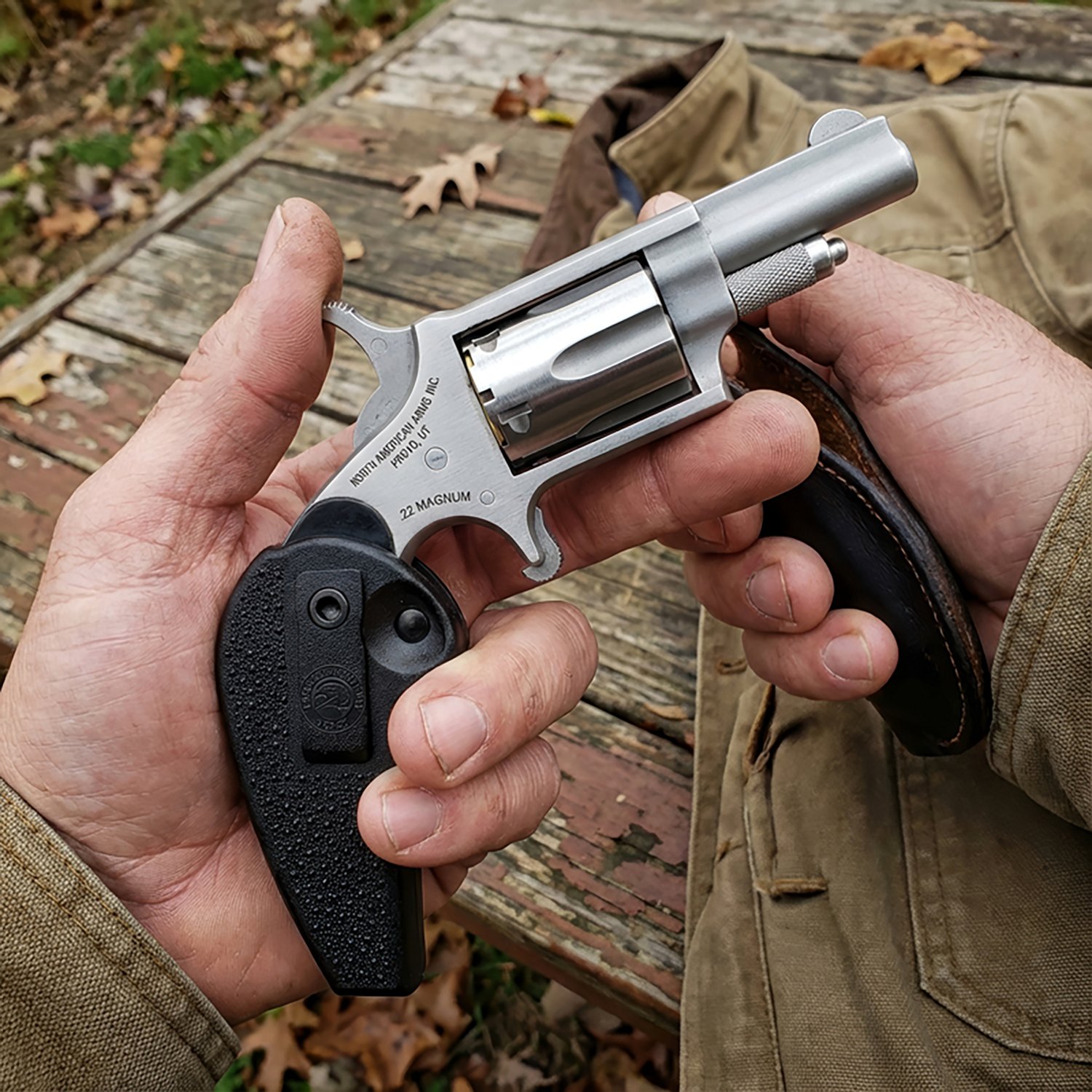 North American Arms Holster Grip .22 WMR Revolver - view number 2