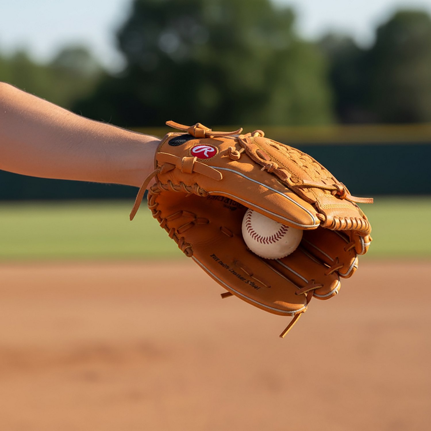 Rawlings Select Series 12.5 in Pitcher/Infield/Outfield Baseball/Softball Glove Left-handed - view number 4