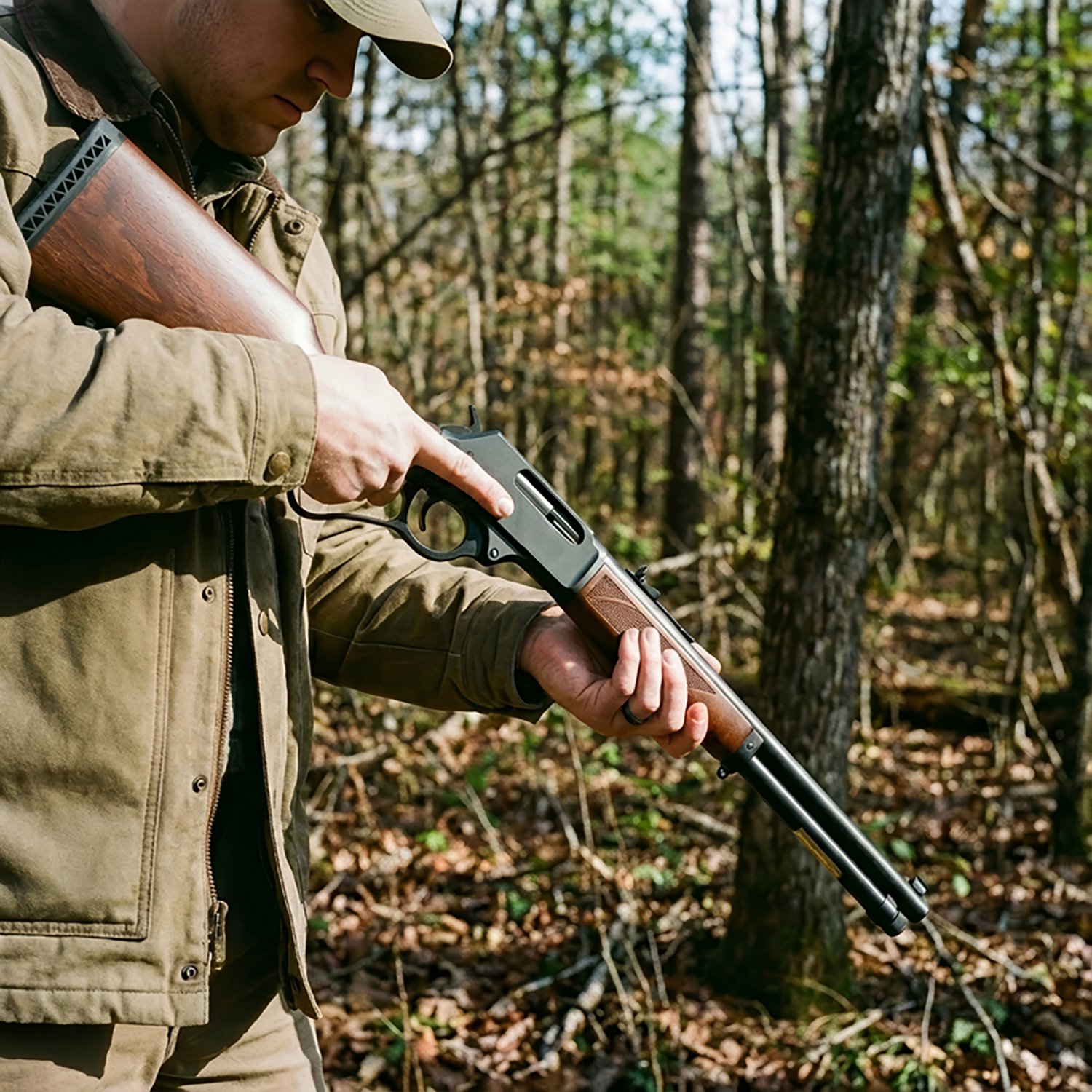 Henry Big Boy Steel .41 Remington Magnum Lever-Action Rifle - view number 5