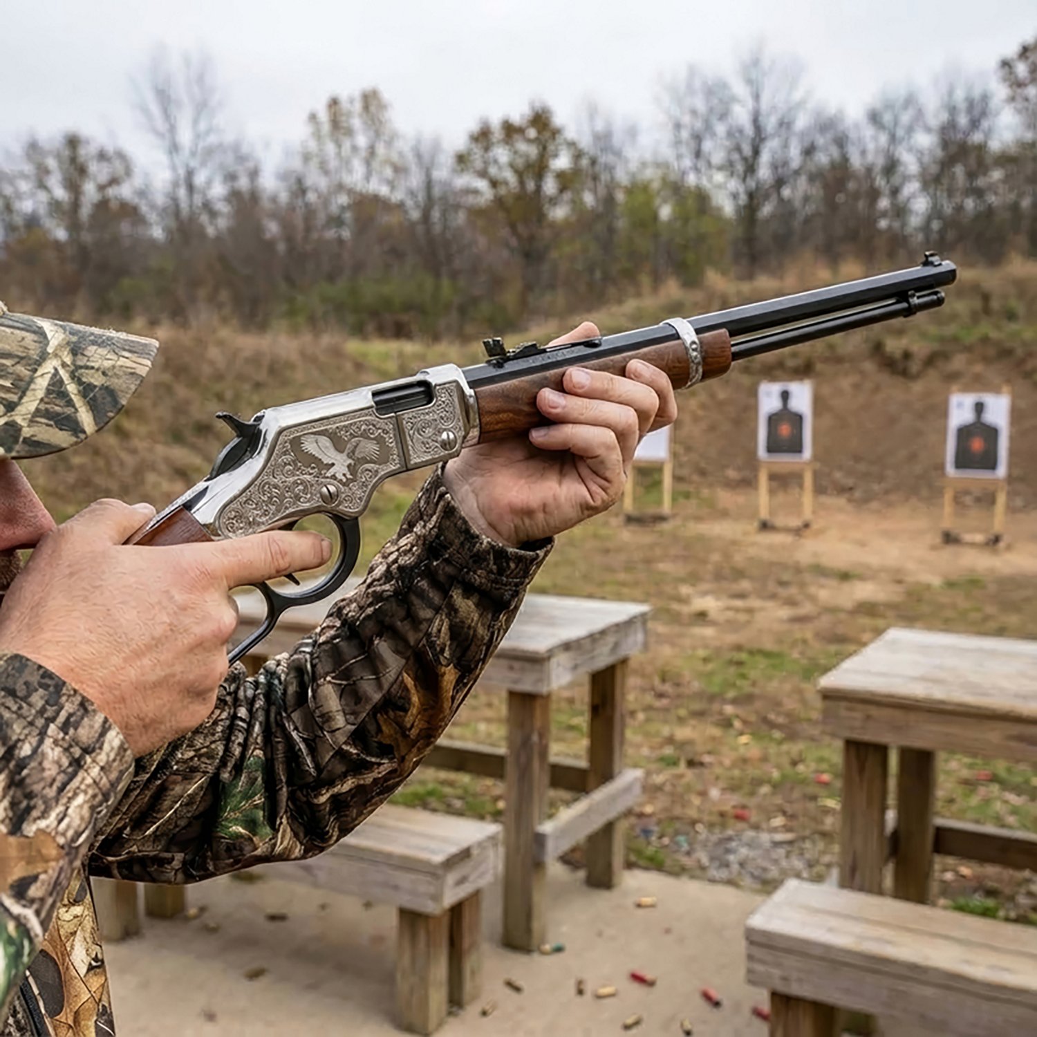 Henry Golden Boy Silver Eagle 2nd Edition .22 LR/Long/Short Lever-Action Rifle - view number 5