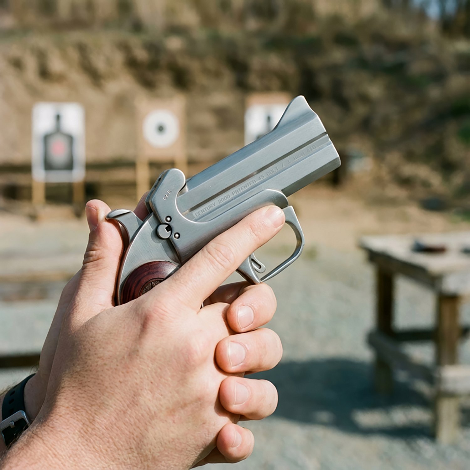 Bond Arms Century 2000 .45 LC/.410 Bore Derringer Handgun - view number 2