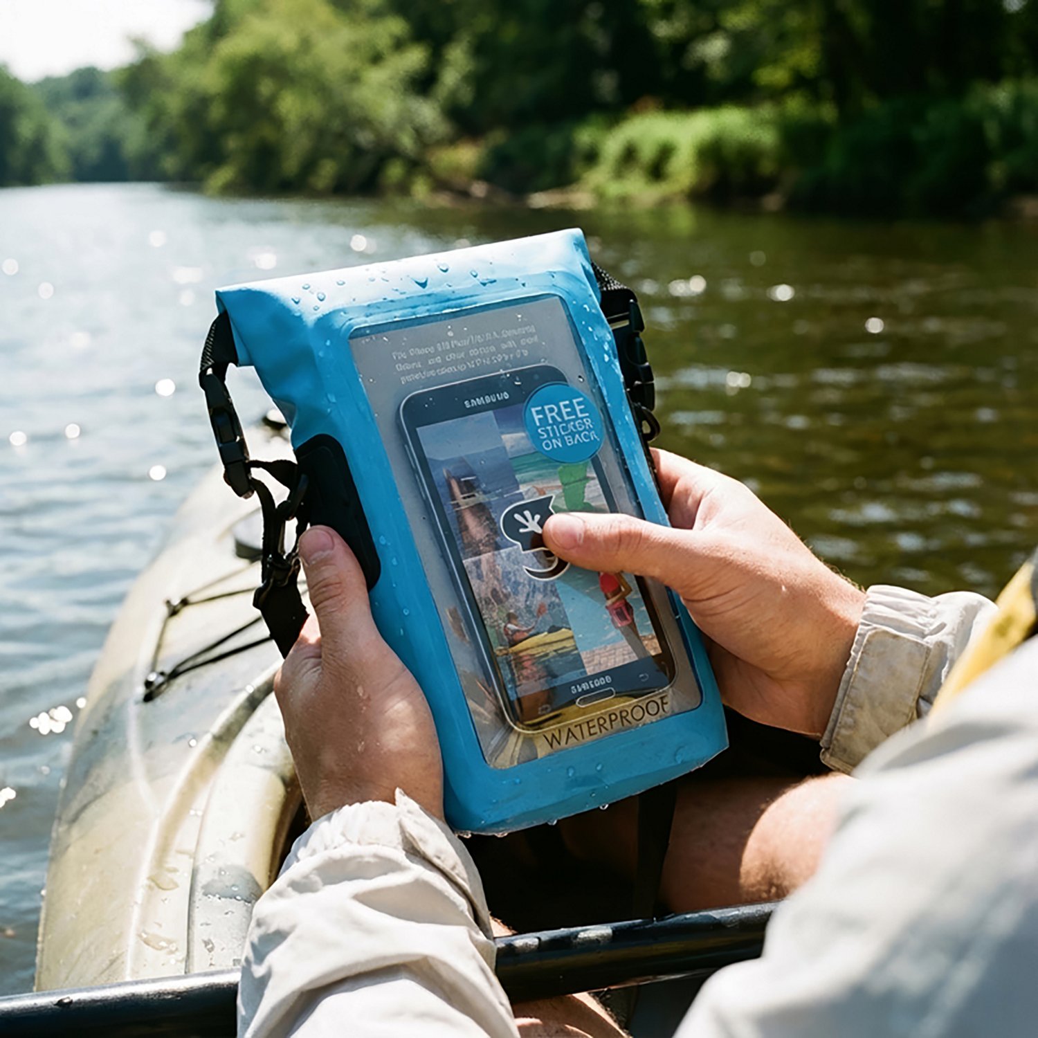 geckobrands Waterproof Phone Tote                                                                                                - view number 5