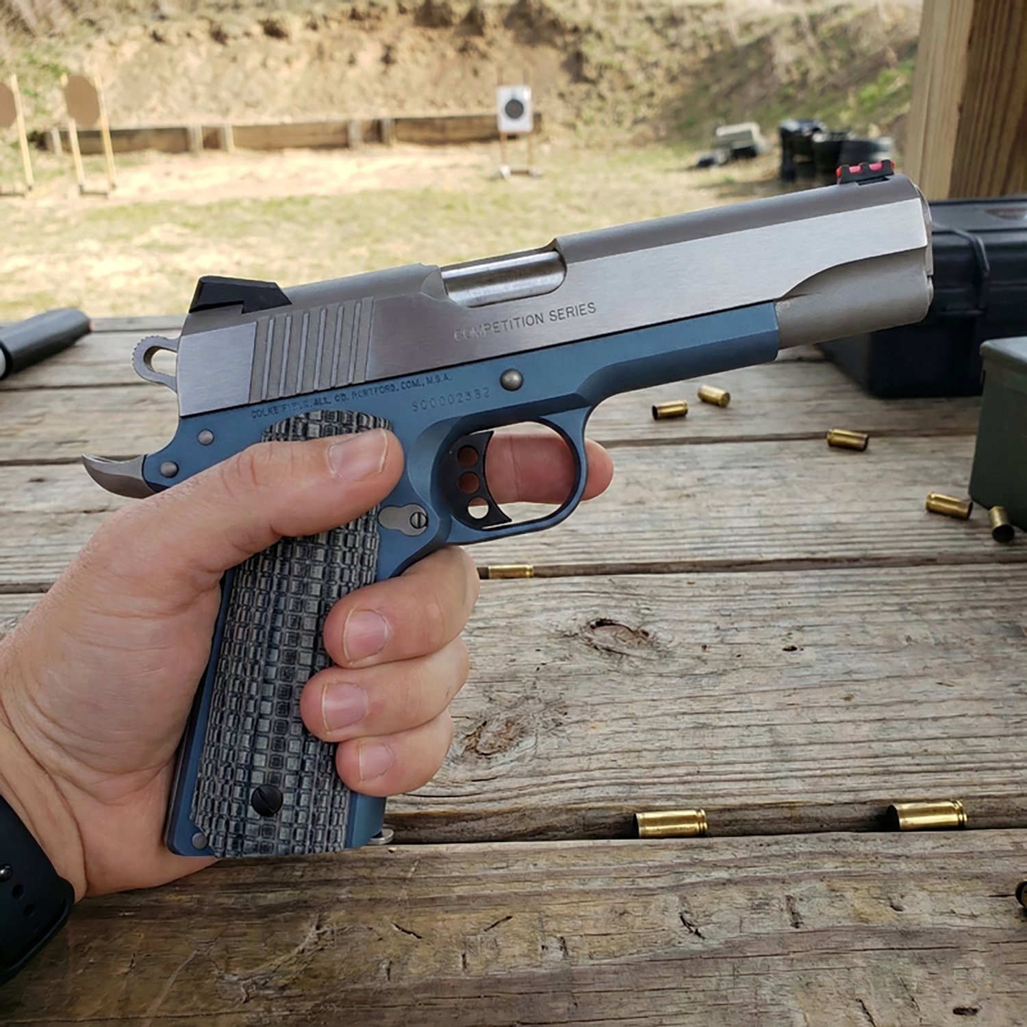 Colt 1911 Competition 70 Series .45 ACP Single-Action Pistol - view number 2