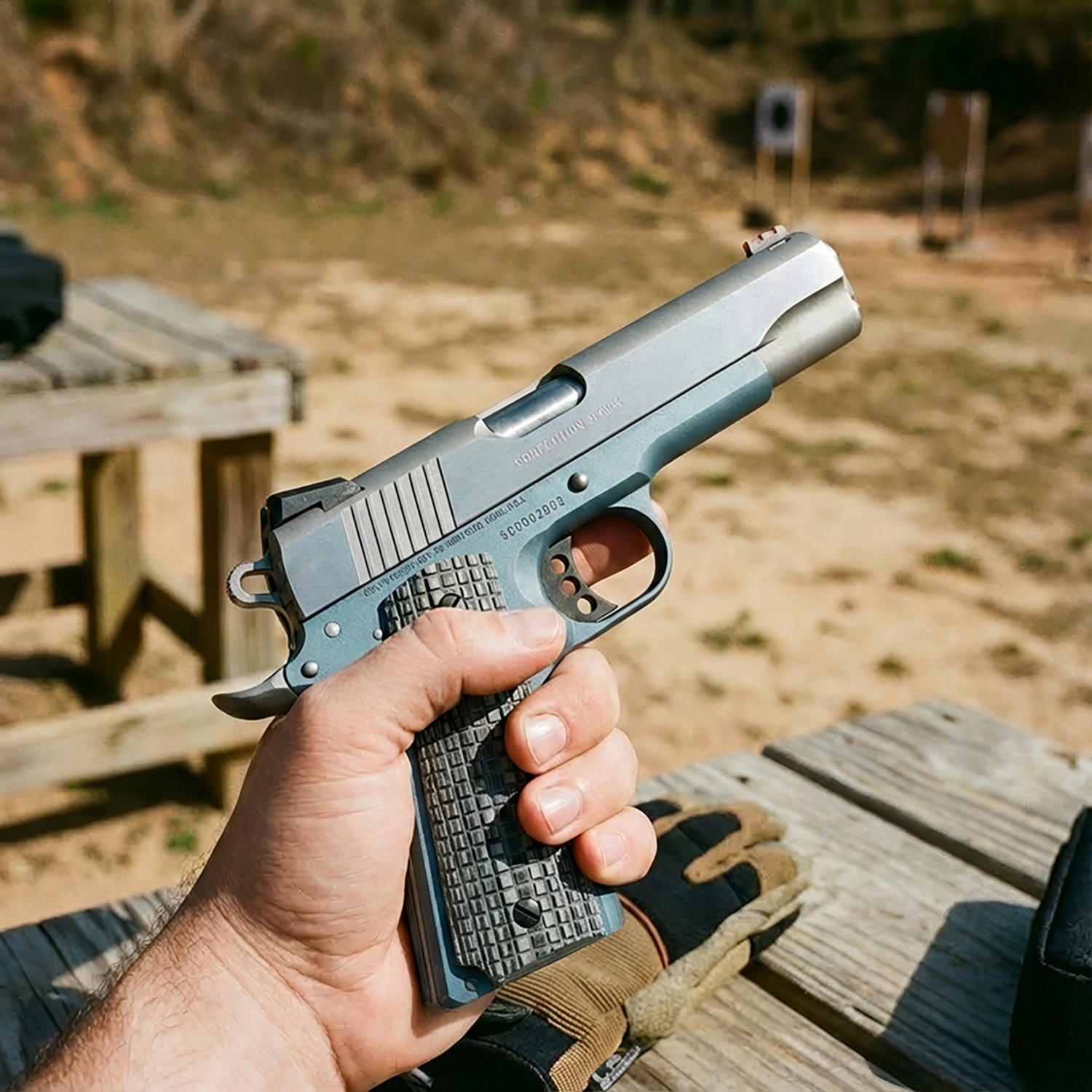 Colt 1911 Competition 70 Series .45 ACP Single-Action Pistol - view number 3