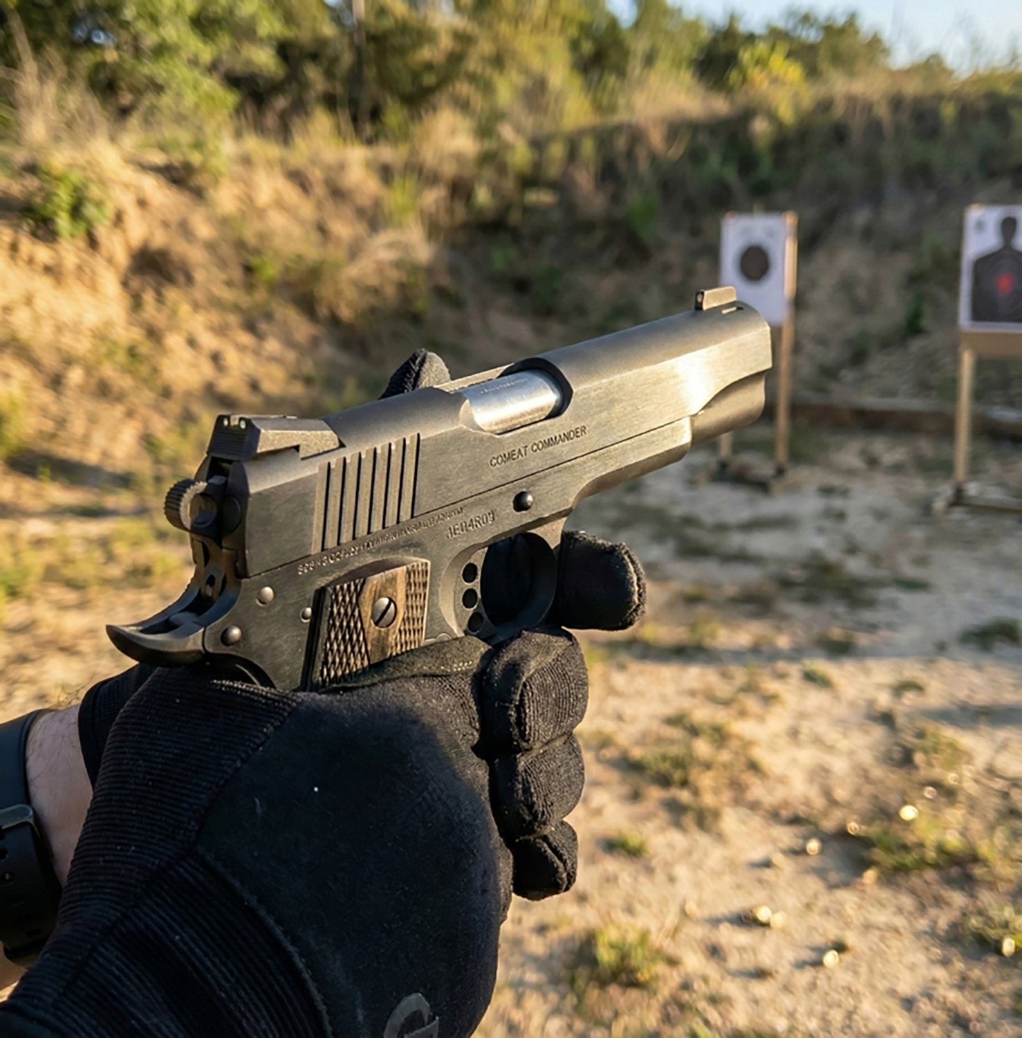 Colt Combat Commander 9mm Luger Pistol - view number 2