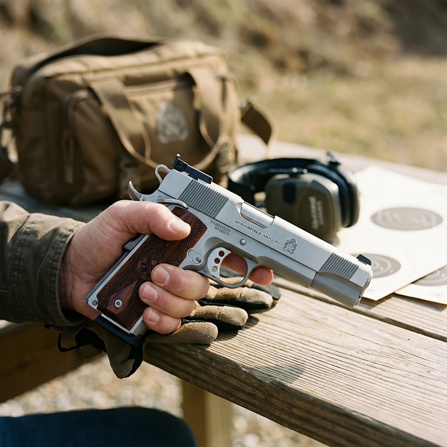 Springfield Armory 1911 Target .45 ACP Pistol                                                                                    - view number 4