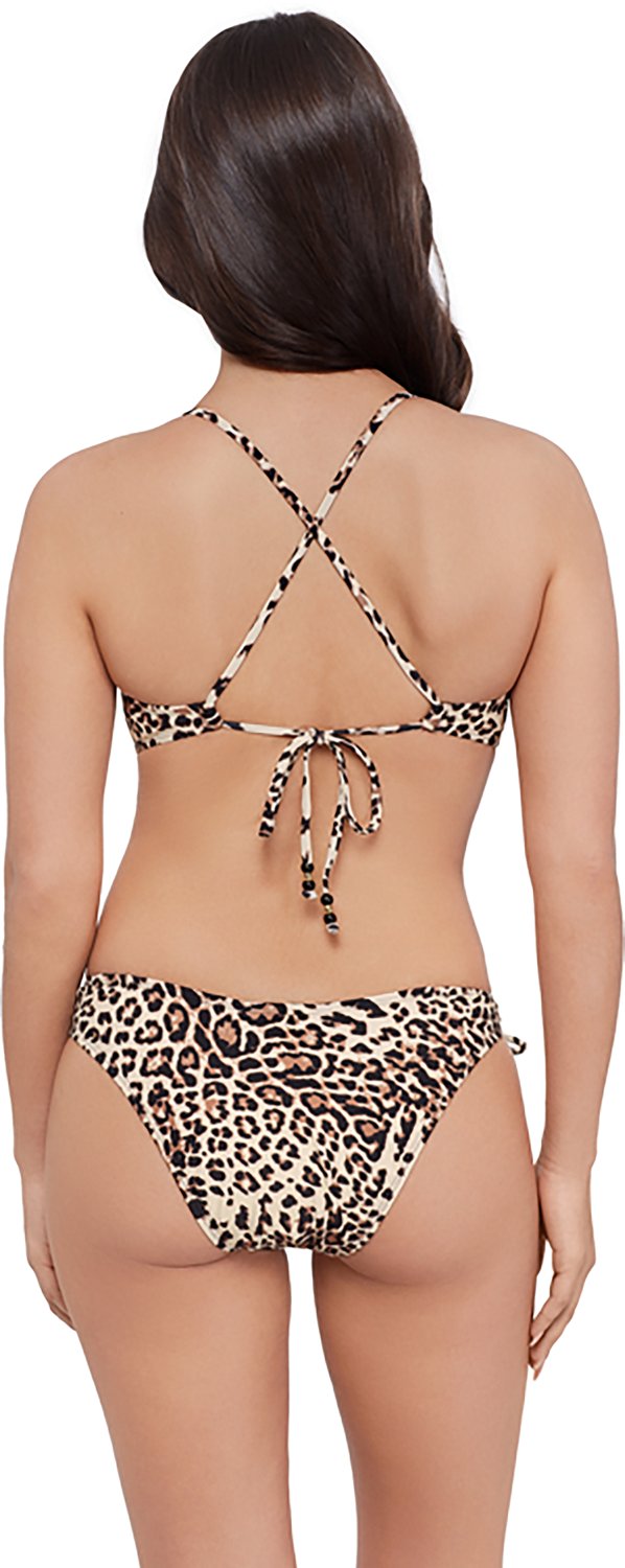 O'Rageous Juniors' Cheetah X-Back Underwire Swim Top - view number 2