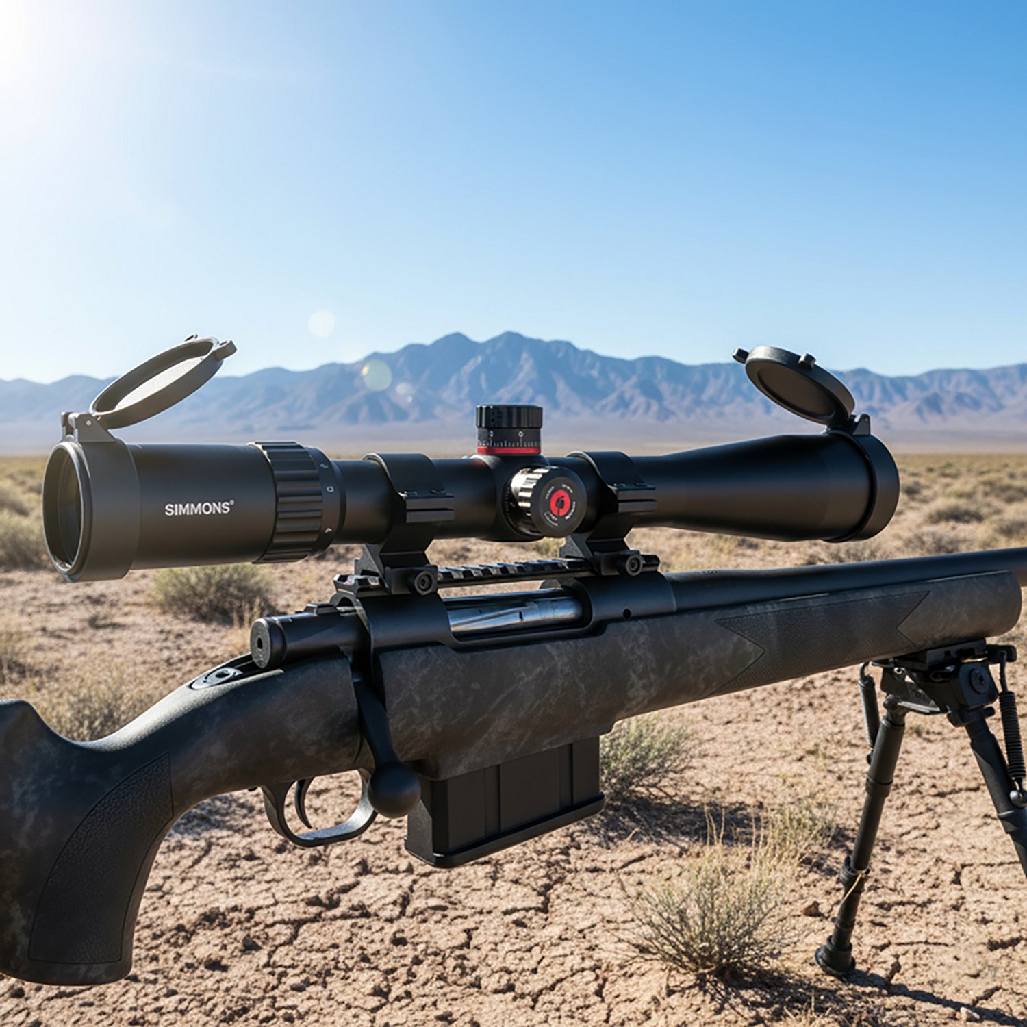 Simmons ProTarget 4 - 16 x 40 MIL-Dot Riflescope - view number 2