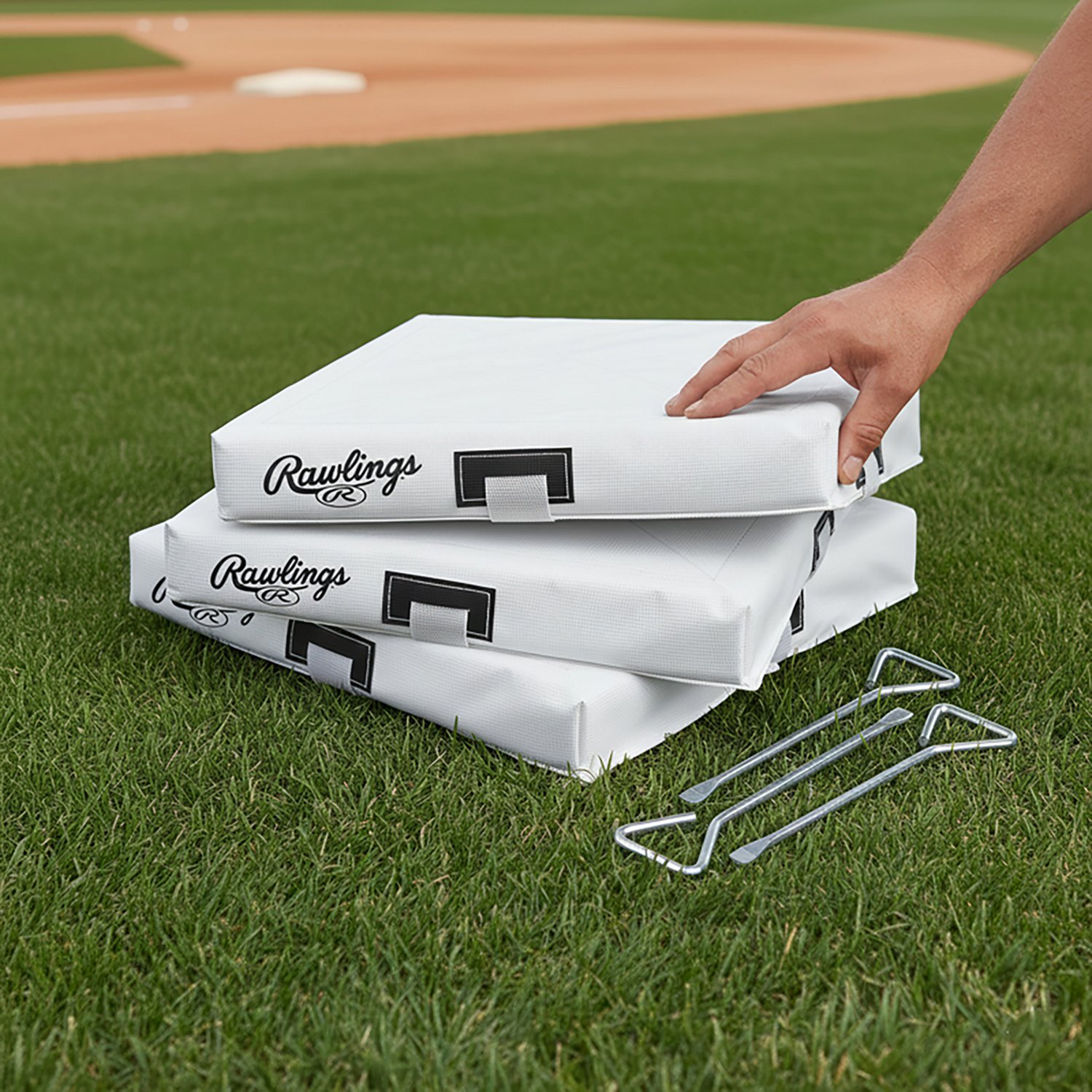 Rawlings Little League Bases 3-Pack                                                                                              - view number 2
