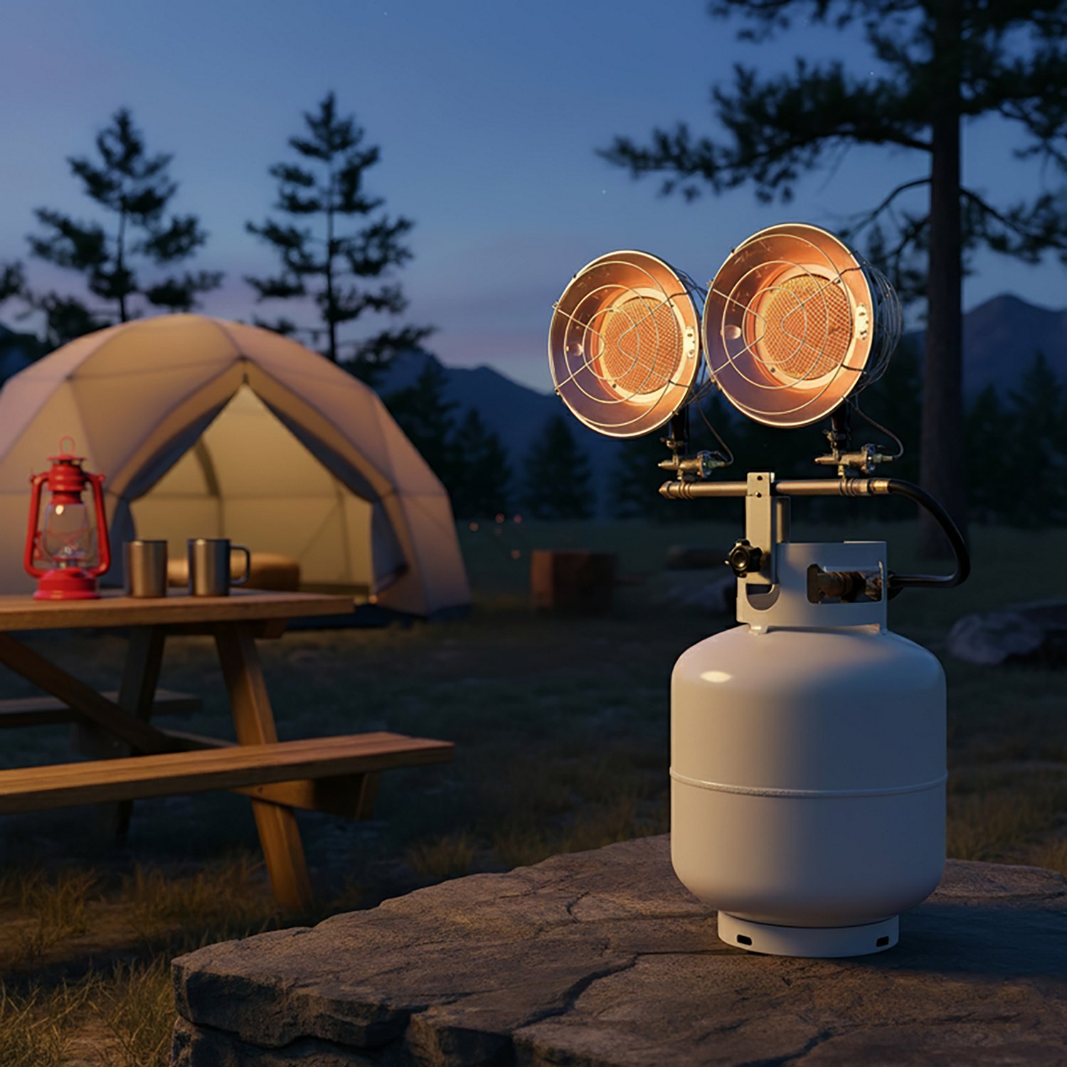 Mr. Heater 20 lb Double Tank Top Propane Heater - view number 3