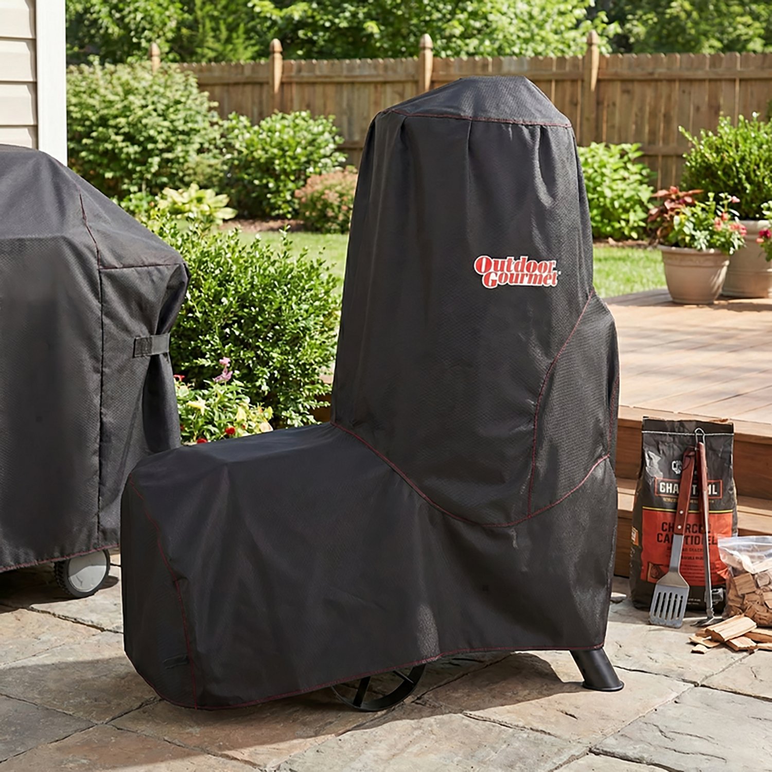Outdoor Gourmet Vertical Smoker Cover                                                                                            - view number 2