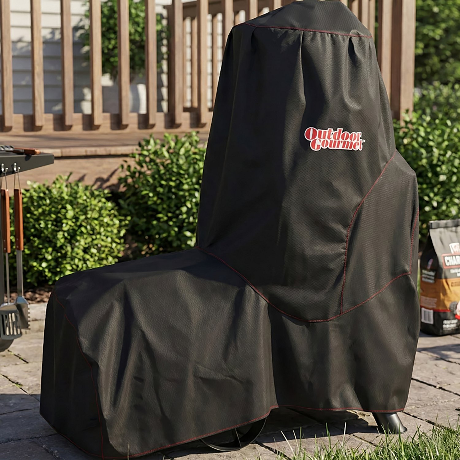 Outdoor Gourmet Vertical Smoker Cover                                                                                            - view number 3