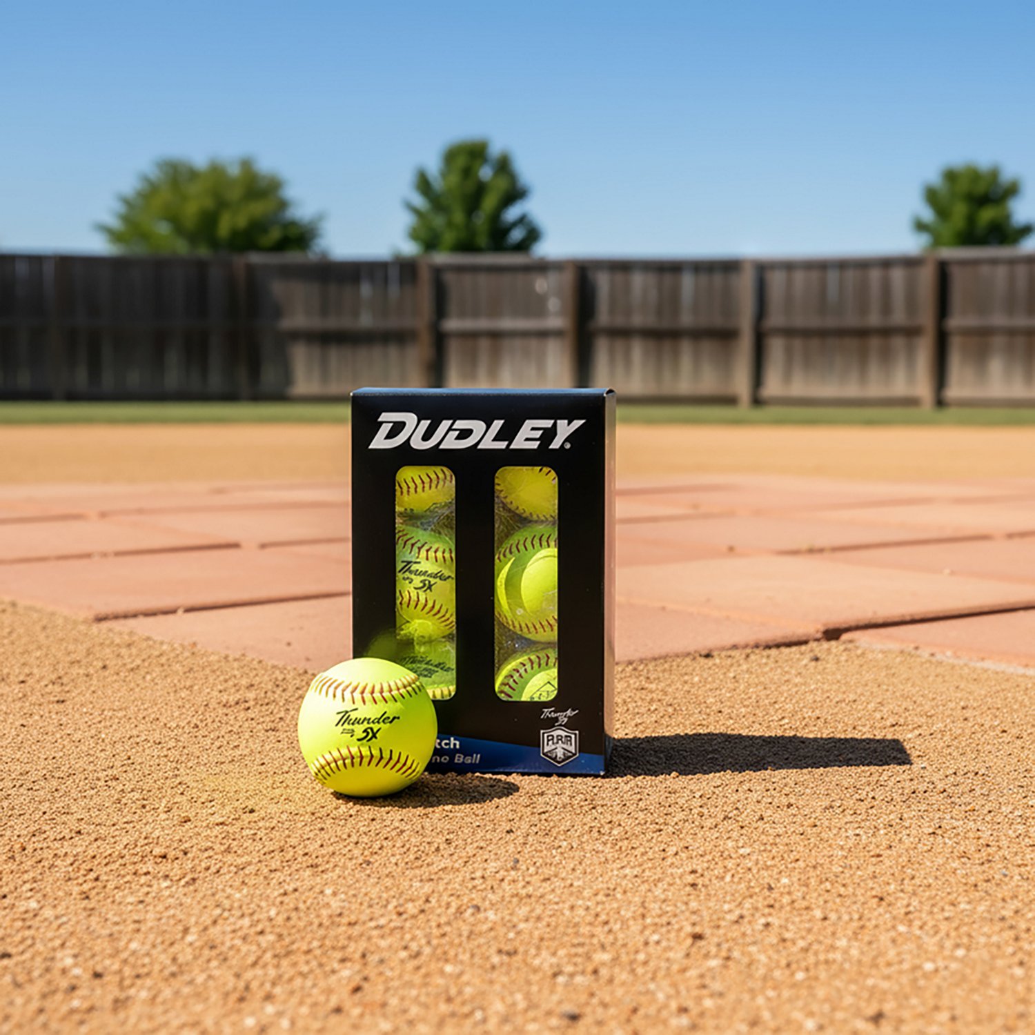 Dudley Thunder SY 12 in ASA Slow-Pitch Softballs 6-Pack - view number 3