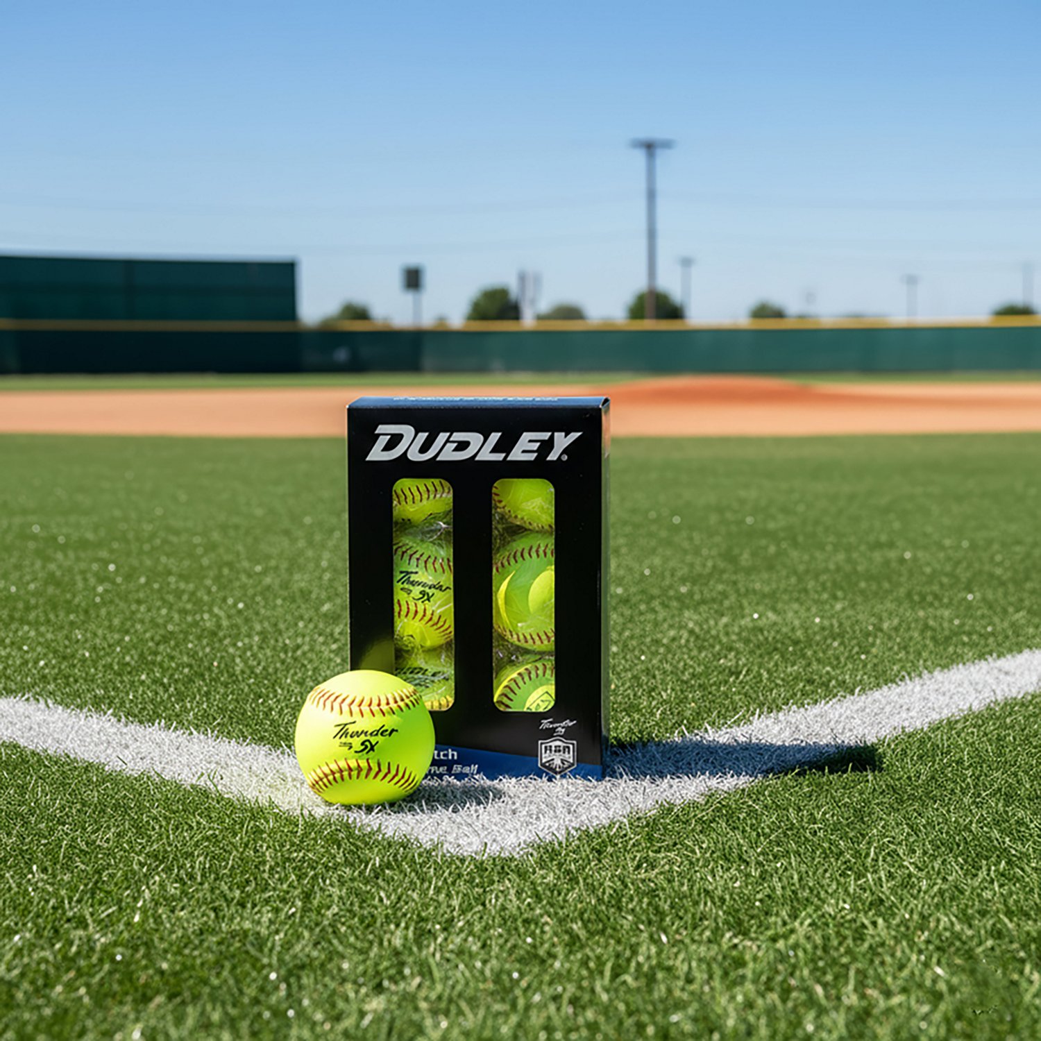 Dudley Thunder SY 11 in ASA Slow-Pitch Softballs 6-Pack - view number 3
