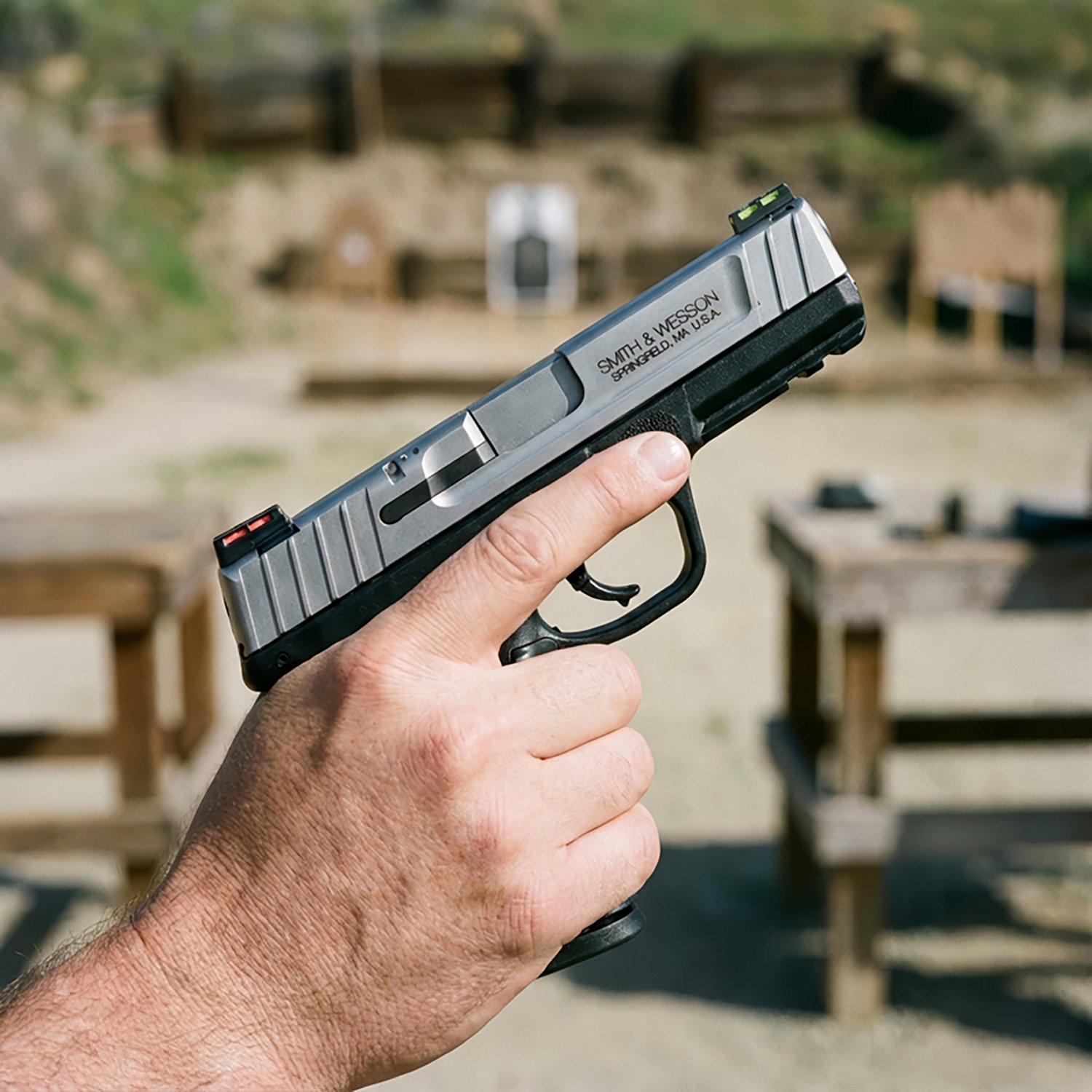 Smith & Wesson SD9 VE Hi-Viz CA 9mm Full-Sized 10-Round Pistol - view number 3