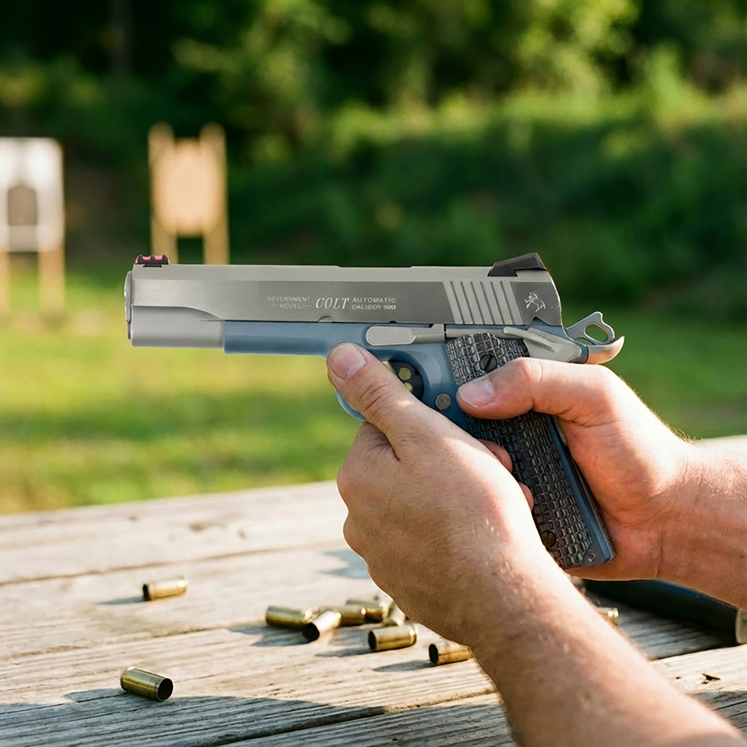 Colt Series 70 Competition 9mm Semiautomatic Pistol - view number 4