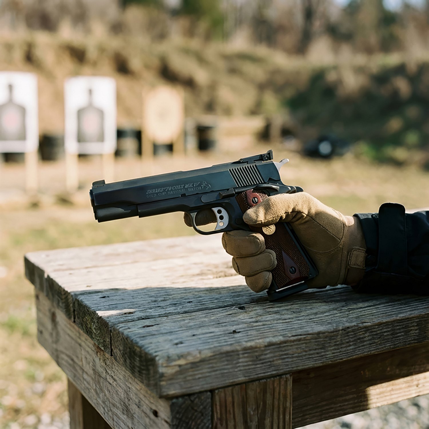 Colt Gold Cup National Match 9mm Semiautomatic Pistol - view number 4