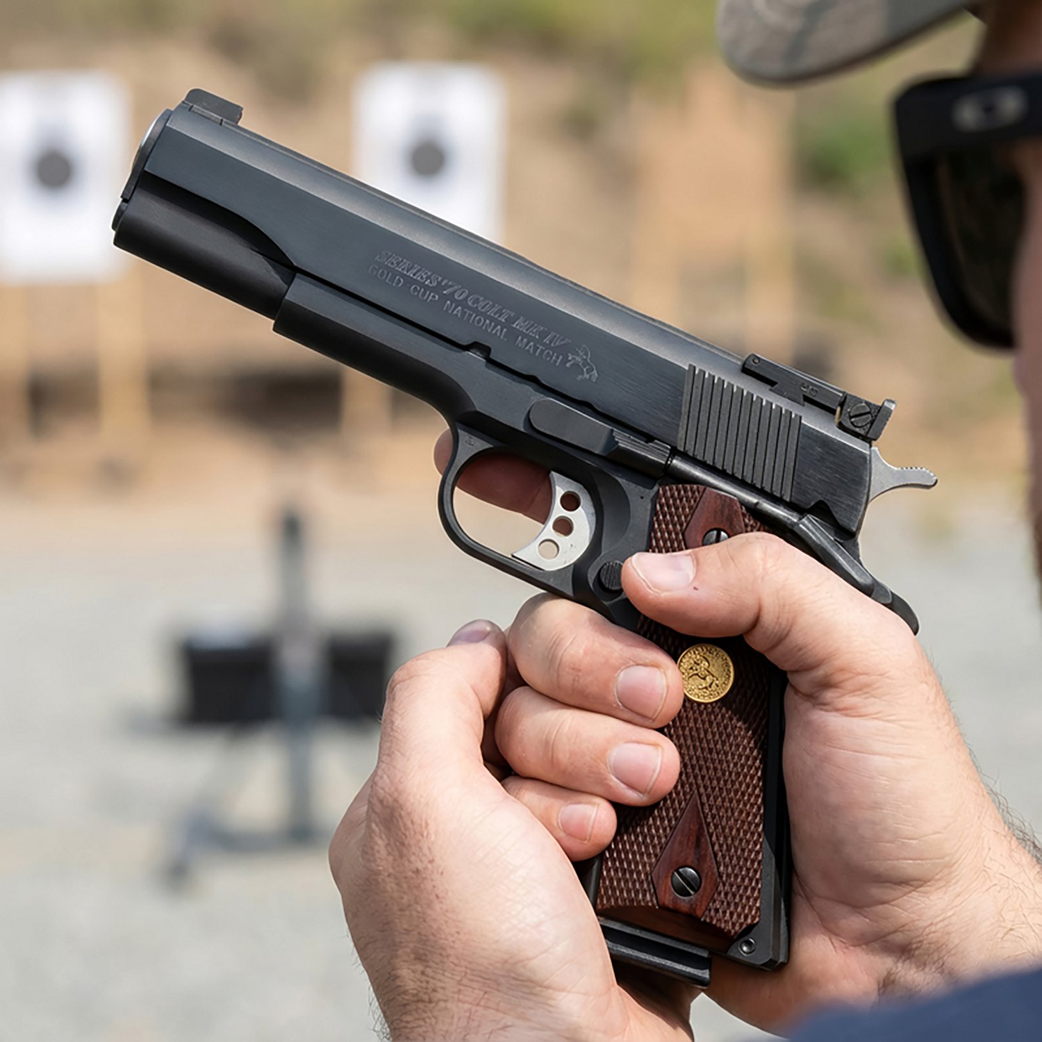 Colt Gold Cup National Match 9mm Semiautomatic Pistol - view number 5