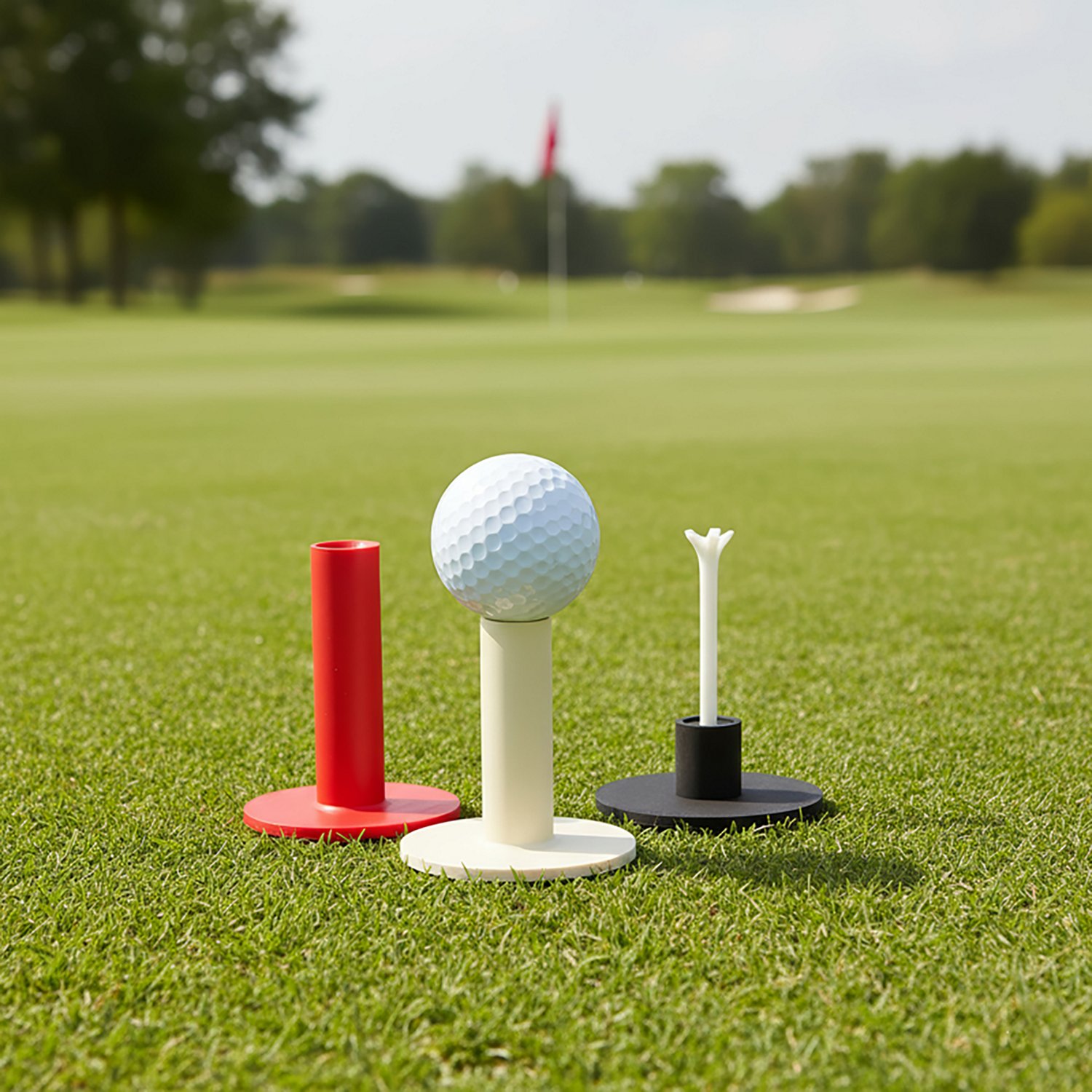 Tour Motion Rubber Practice Gold Tees 3-Pack - view number 3