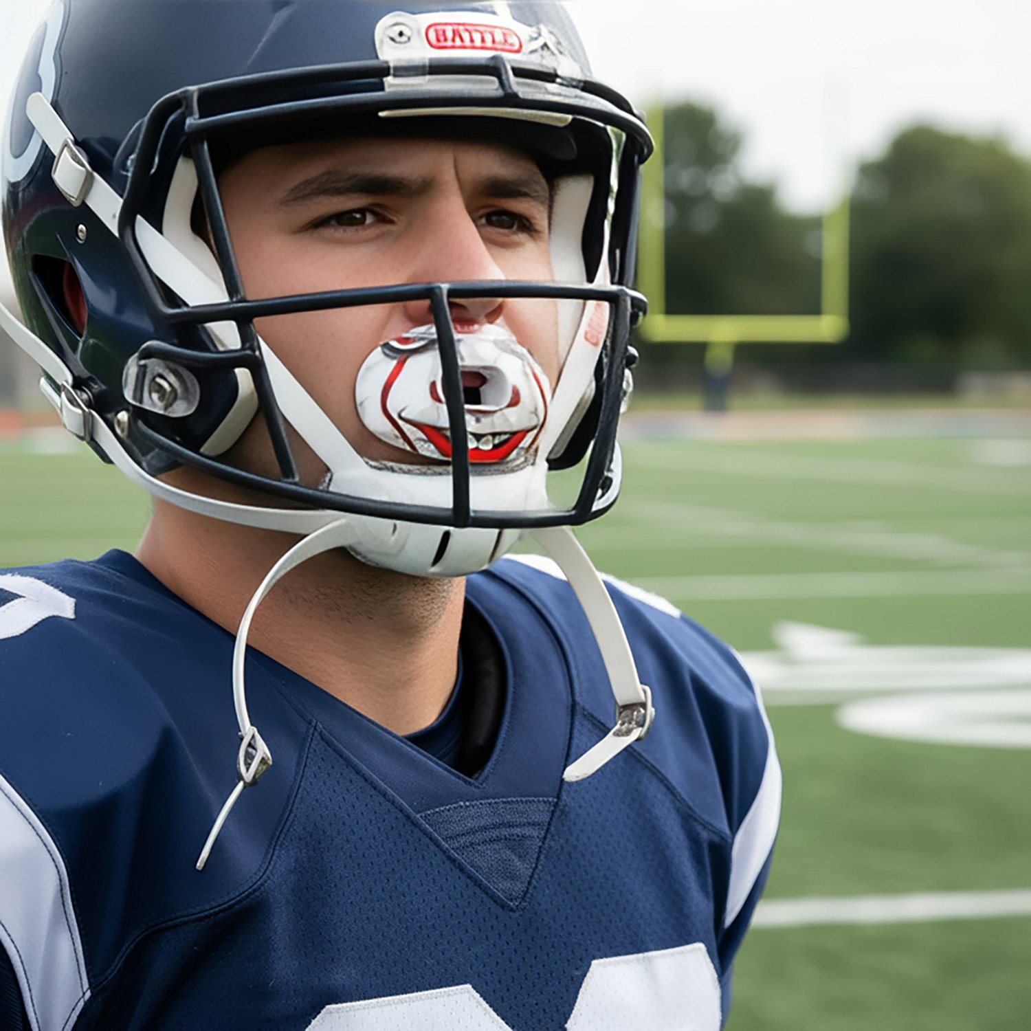 Battle Men's Clown Oxygen Football Mouth Guard - view number 5