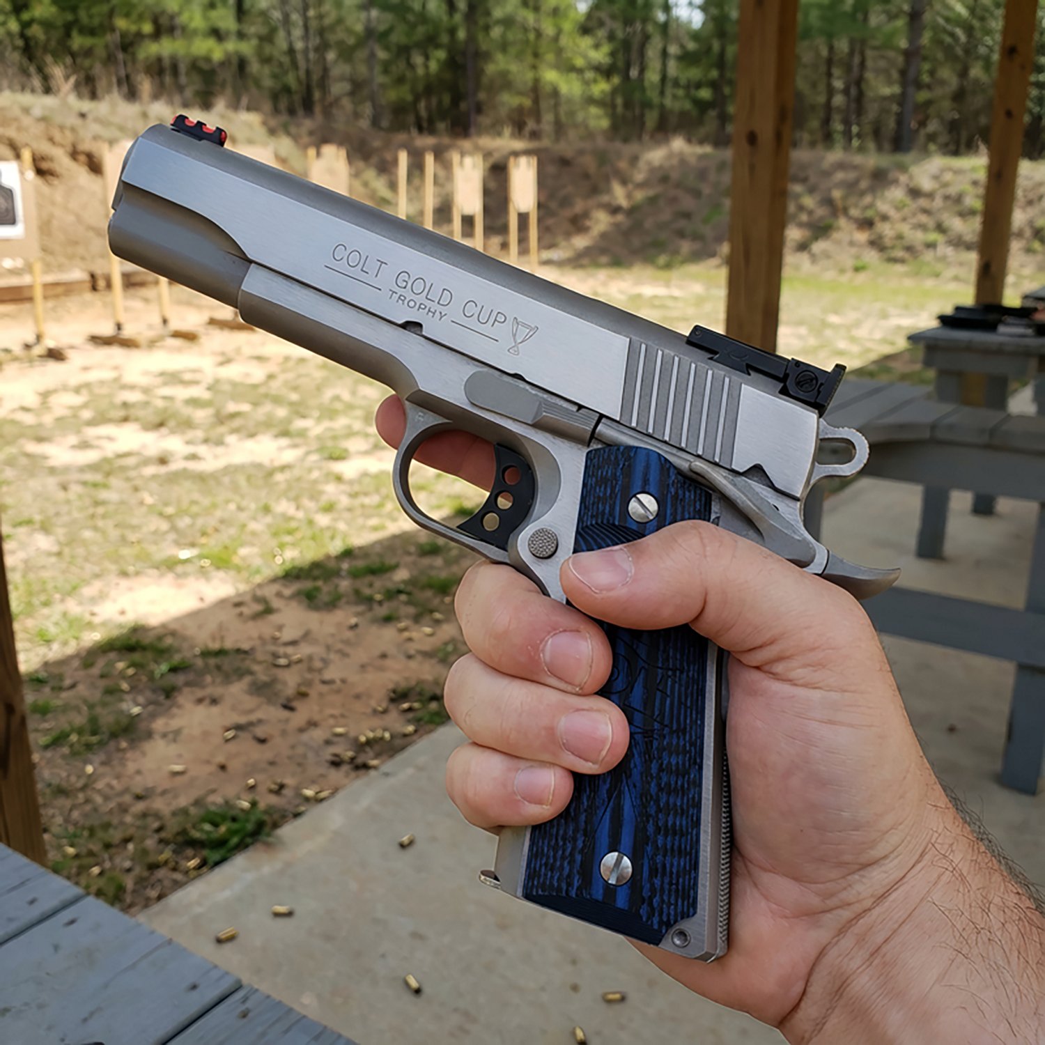 Colt Gold Cup Lite .38 Super Pistol - view number 4