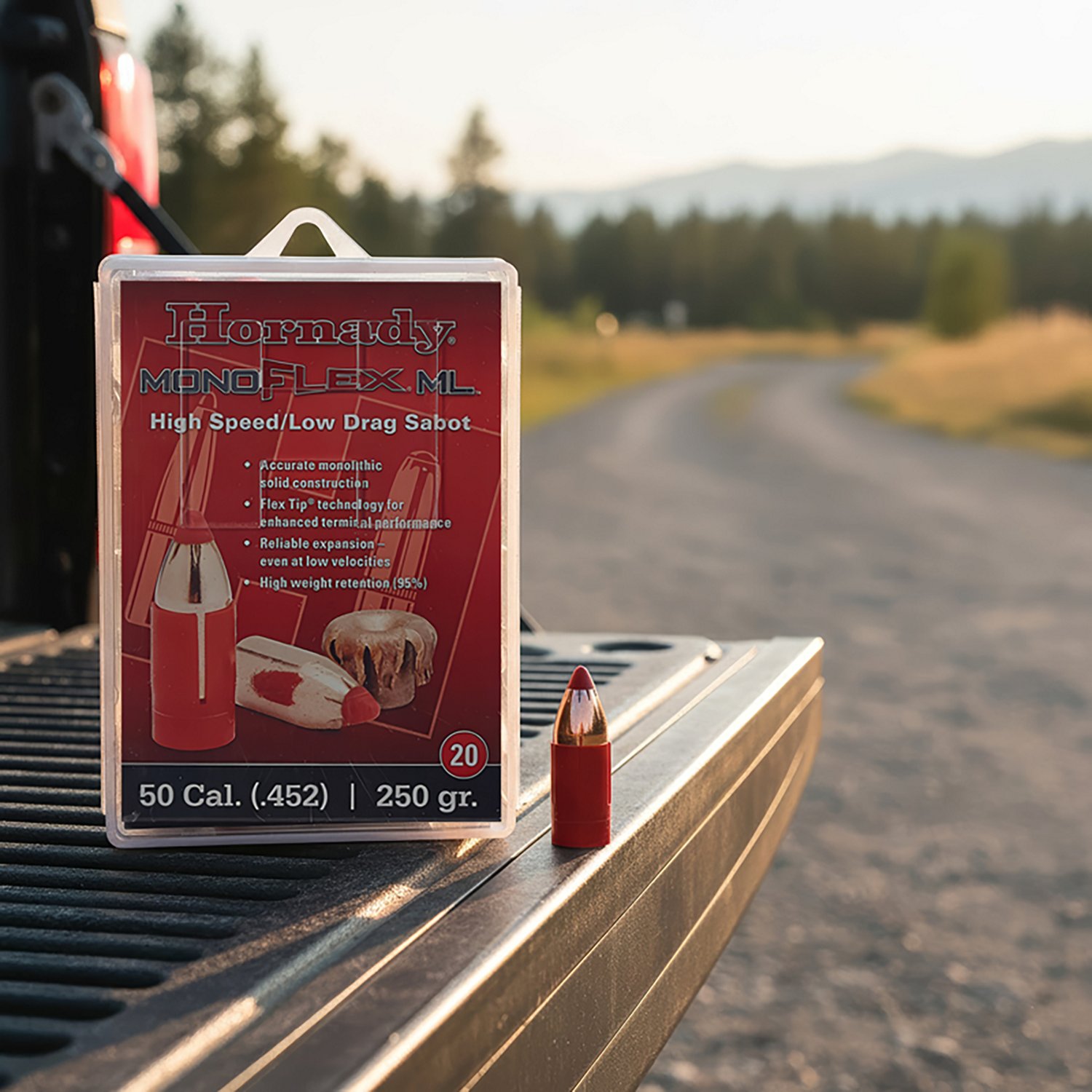 Hornady MonoFlex ML High Speed/Low Drag 50 cal 250-grain Sabot Muzzleloading Ammunition - view number 3