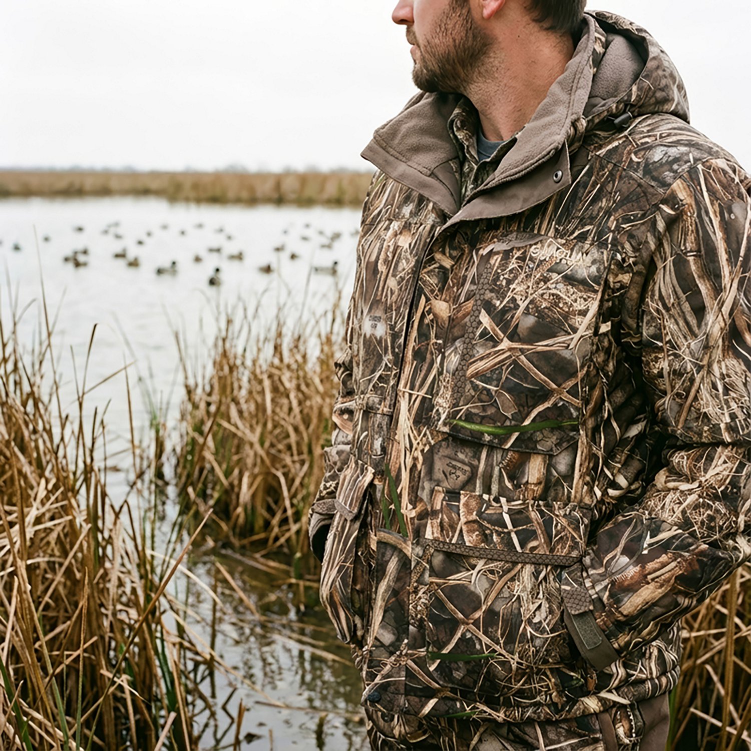 Magellan Outdoors Men's Pintail Waterfowl Insulated Jacket - view number 8