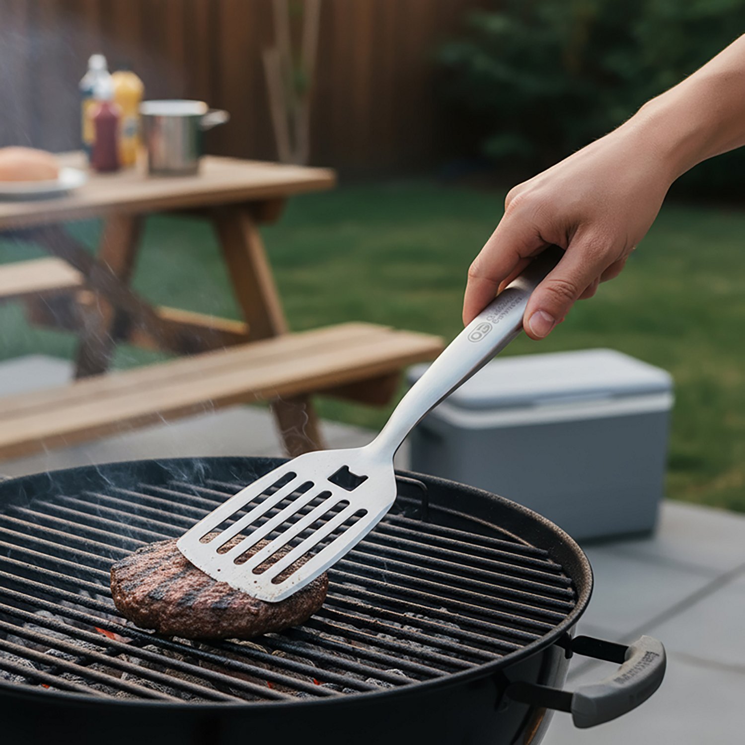 Outdoor Gourmet Deluxe Stainless-Steel Spatula - view number 2