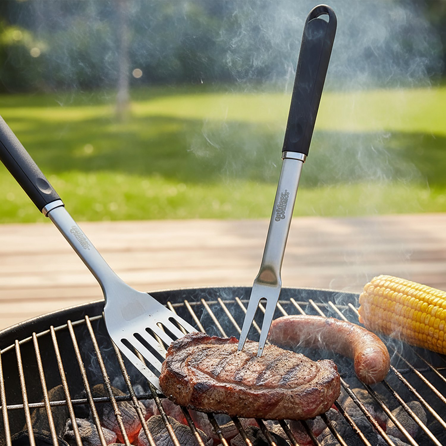 Outdoor Gourmet 3-Piece Barbecue Tool Set                                                                                        - view number 2