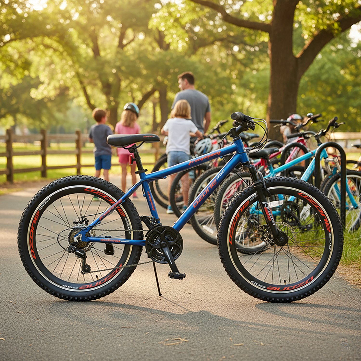 Ozone 500 Boys' Fragment 24 in 21-Speed Mountain Bike