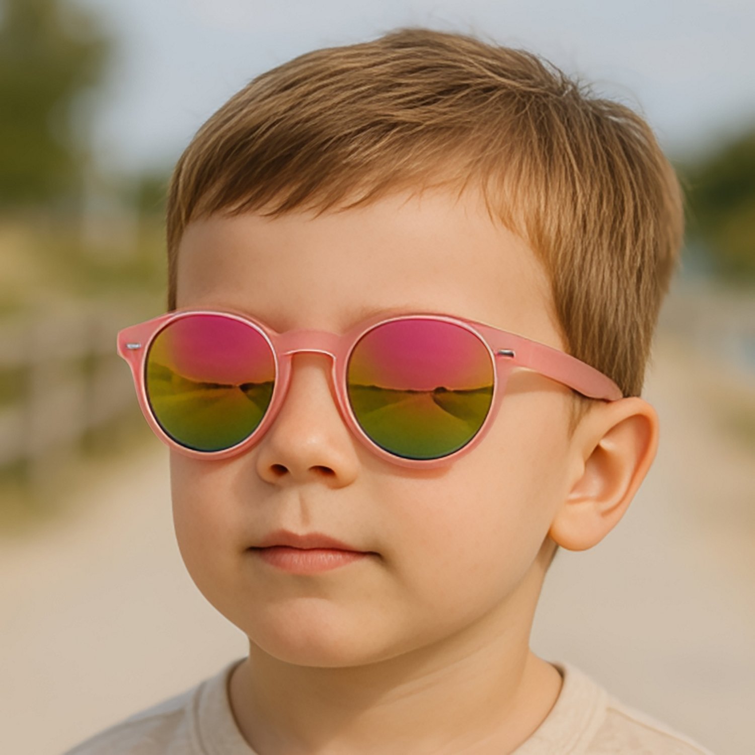 Hang Ten Kids' Round 2-Tone Sunglasses                                                                                           - view number 6