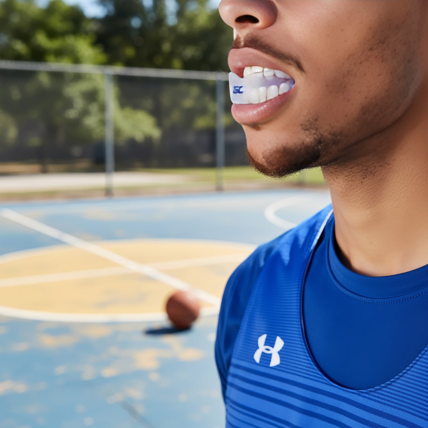 Under Armour Adults' Steph Curry Hoops Mouth Guard - view number 2