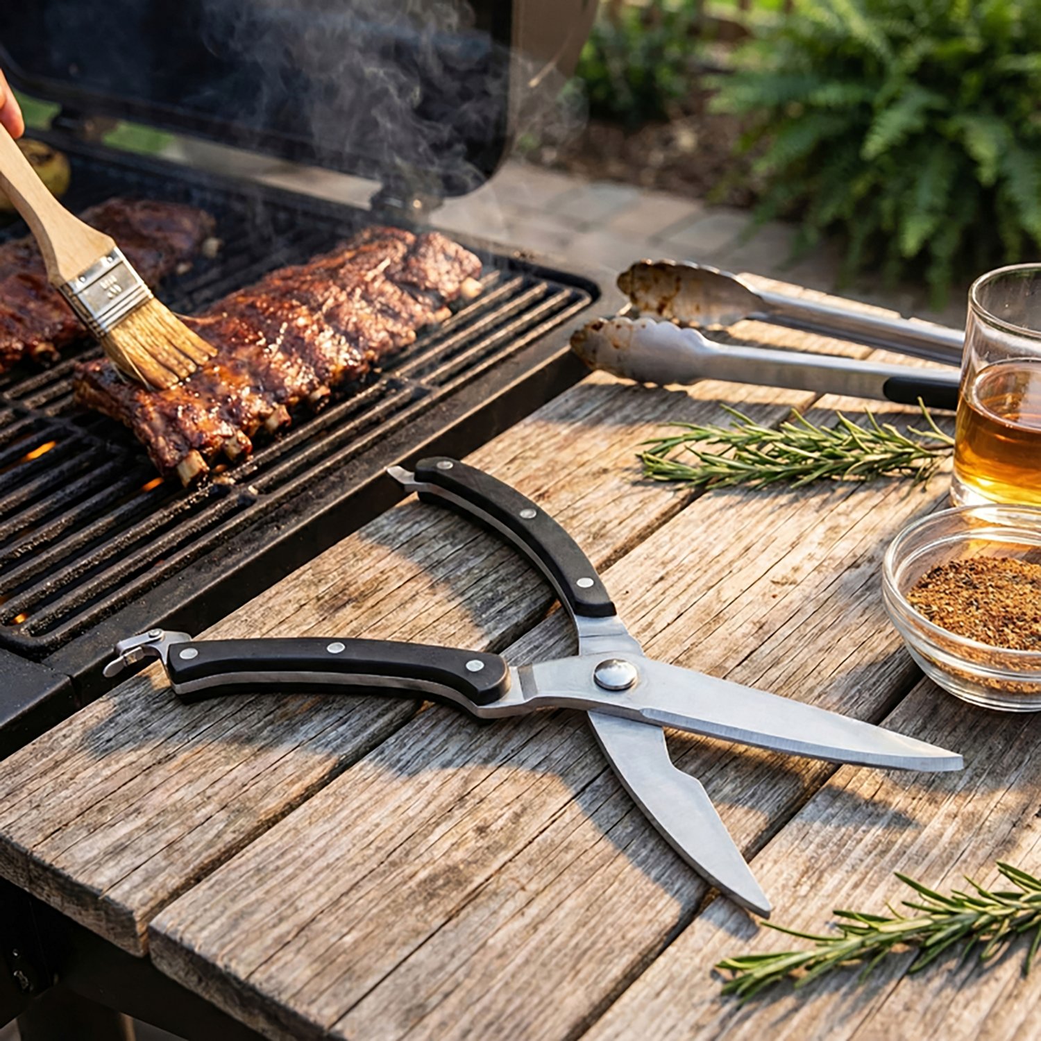 Oklahoma Joe's Blacksmith Meat Shears                                                                                            - view number 6