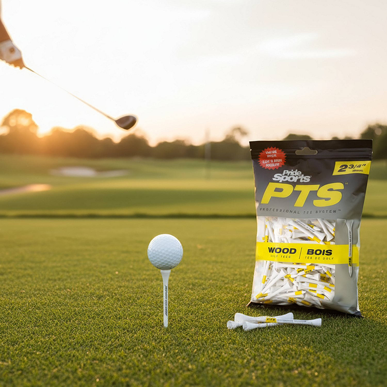 Pride PTS ProLength 2-3/4 in Golf Tees 175-Pack - view number 3