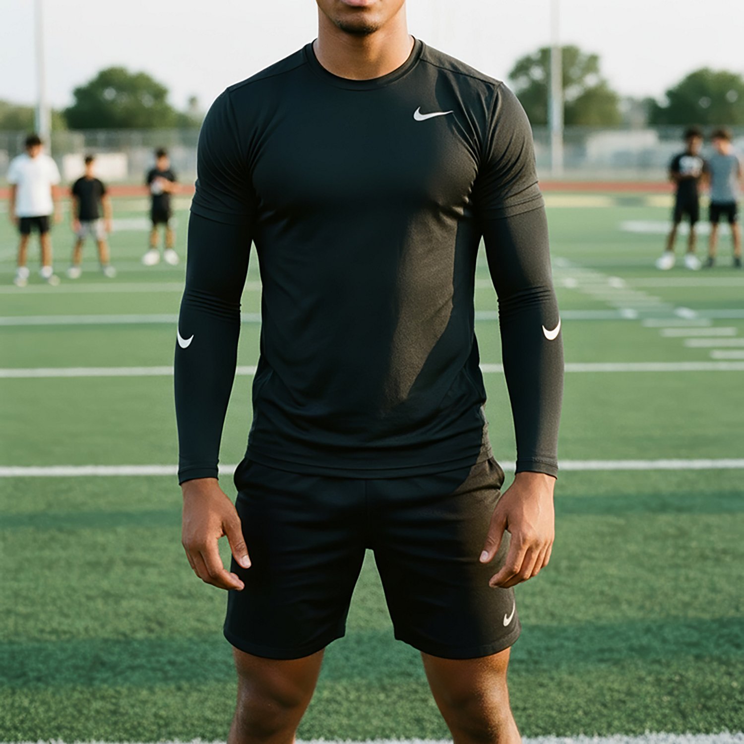 Nike Adults' Pro Dri-FIT 4.0 Sleeves 2-Pack                                                                                      - view number 3