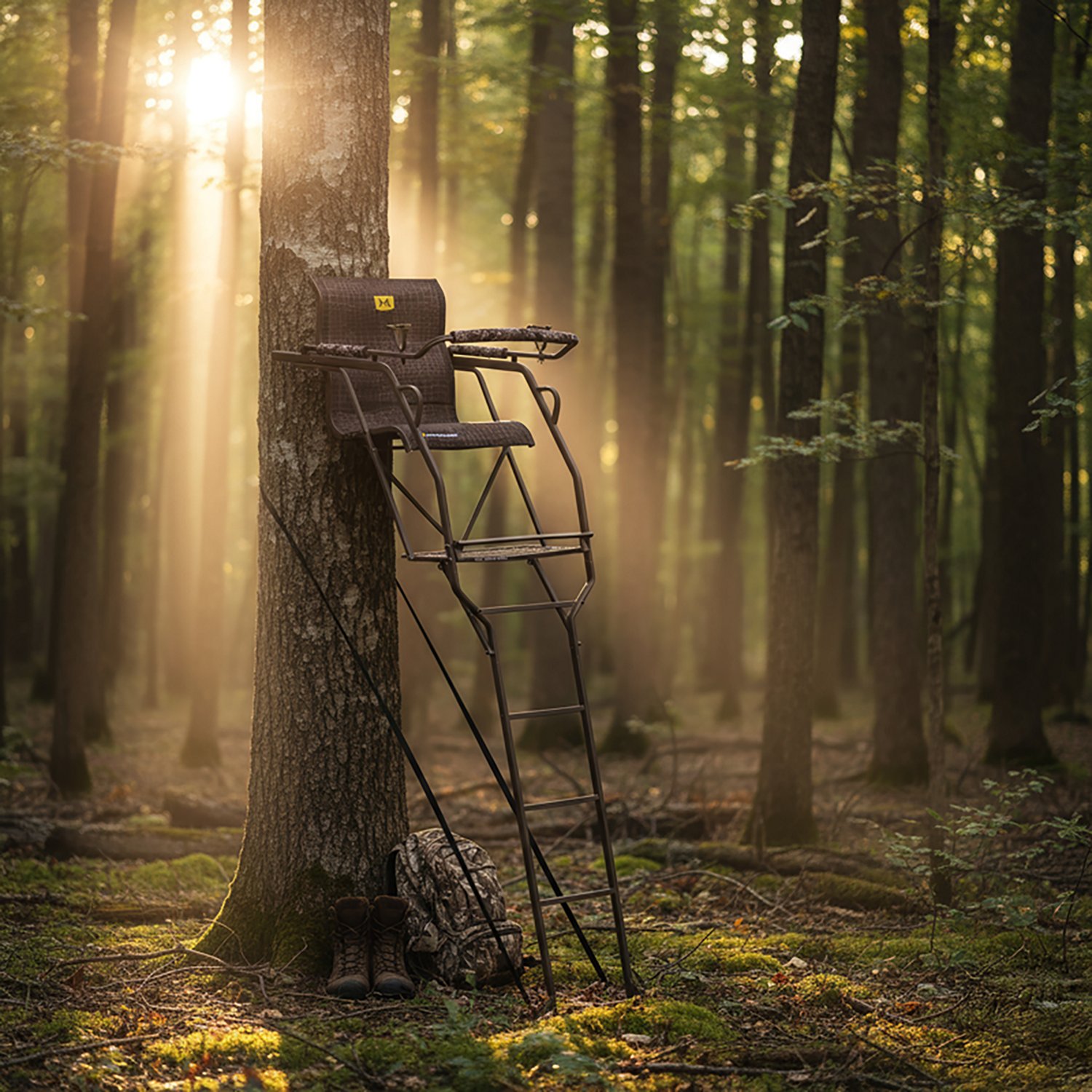 Hawk 20 ft Big Denali 1.5 Man SLS Ladder Stand - view number 2