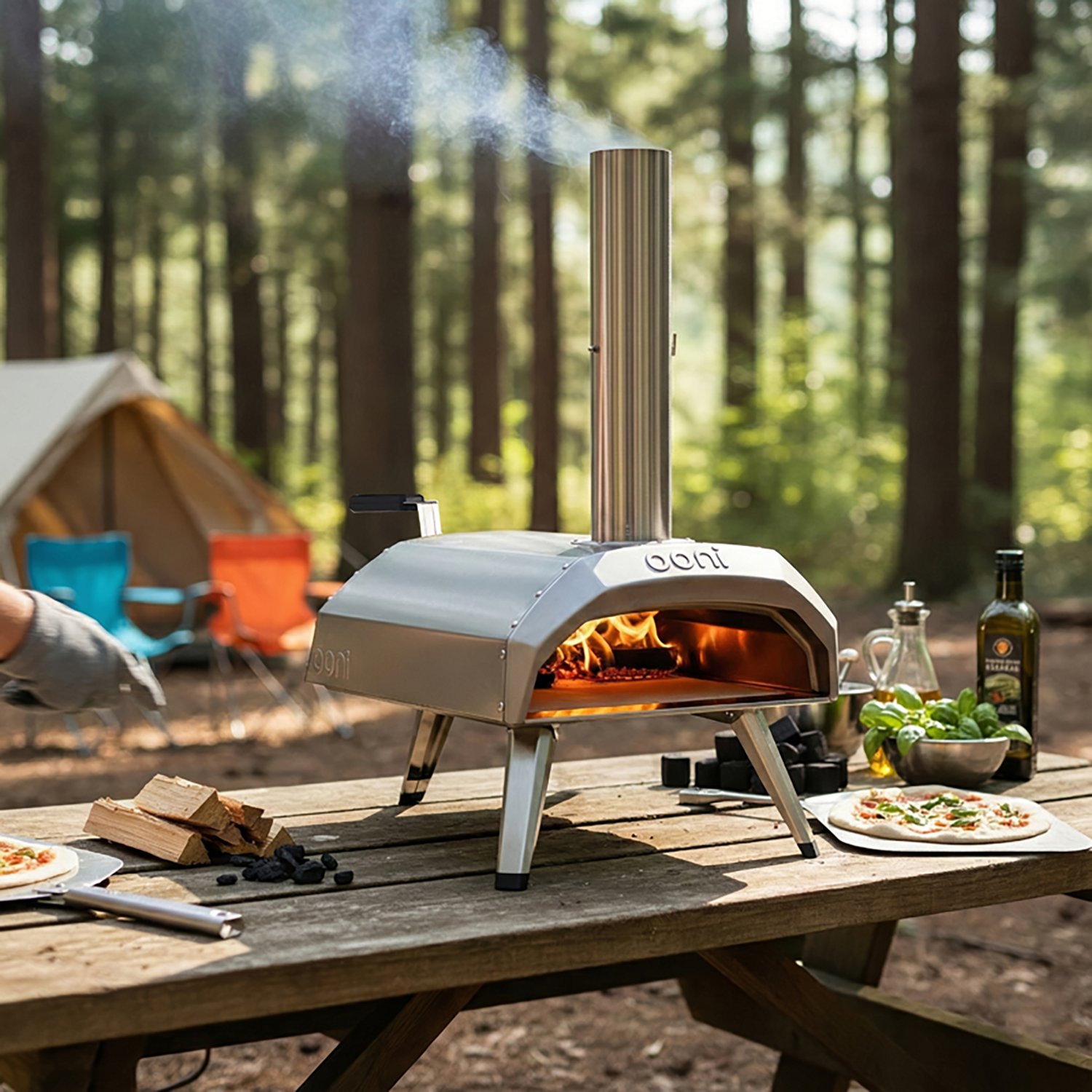 Ooni Karu Wood and Charcoal-Fired Portable Pizza Oven
