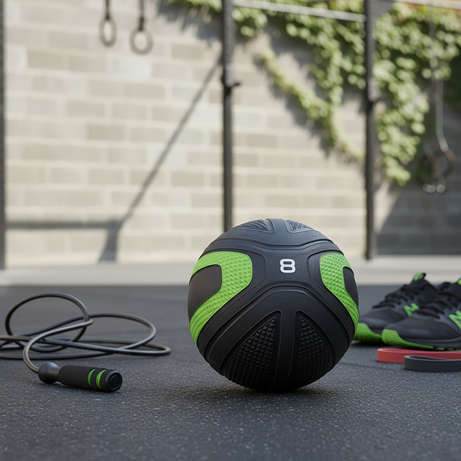 BCG 2.0 8 lb Medicine Ball                                                                                                       - view number 3