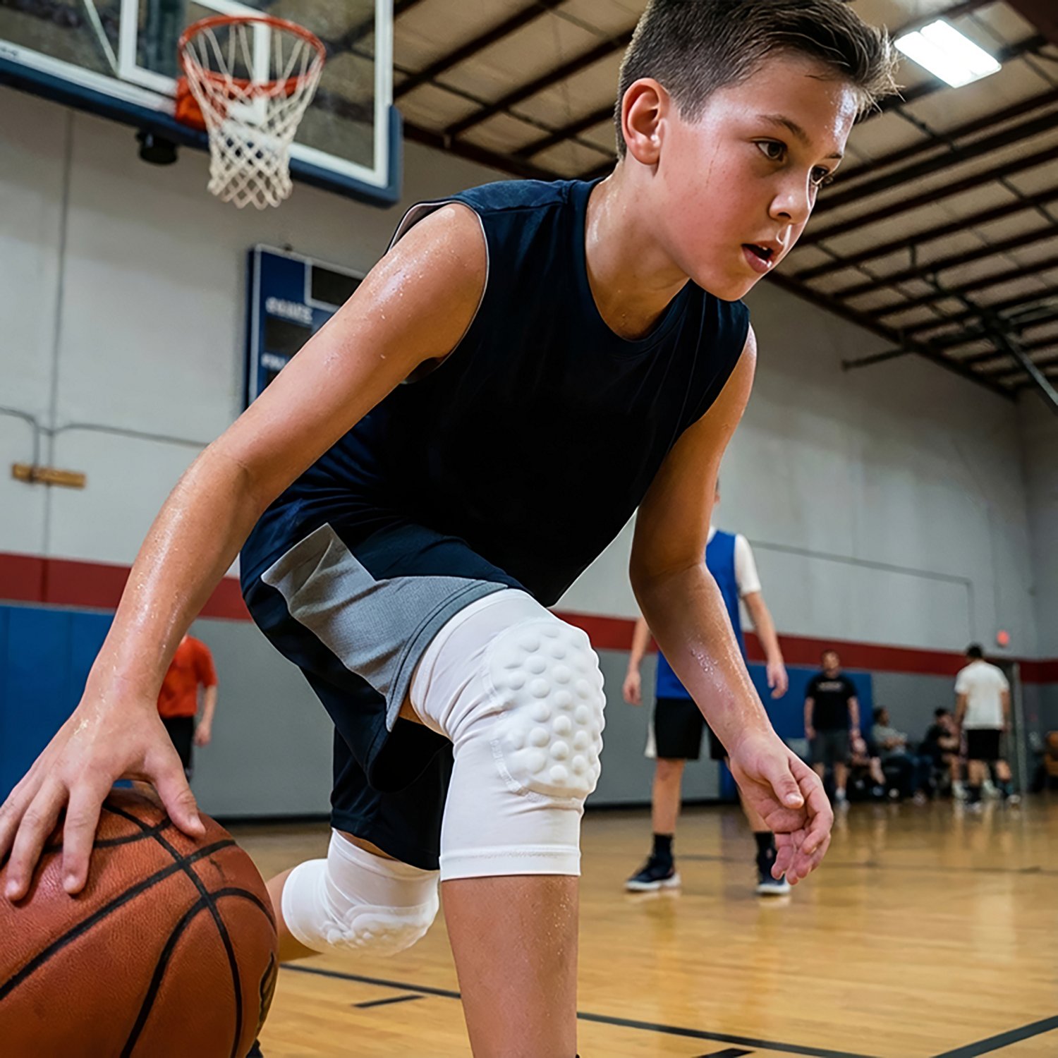 Game On Youth Basketball Knee Pads                                                                                               - view number 4