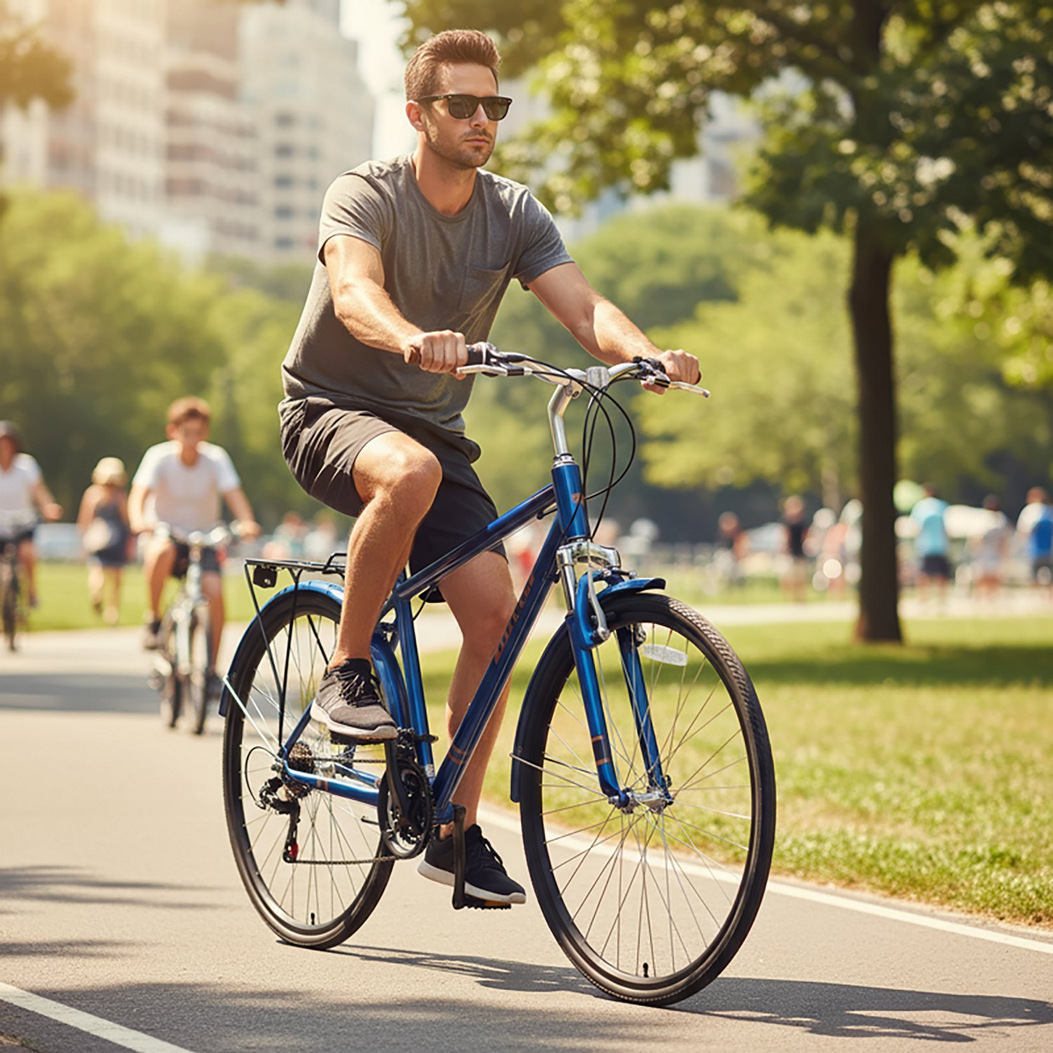 Ozone 500 Men’s 700c Cityscape Hybrid Bike                                                                                     - view number 3