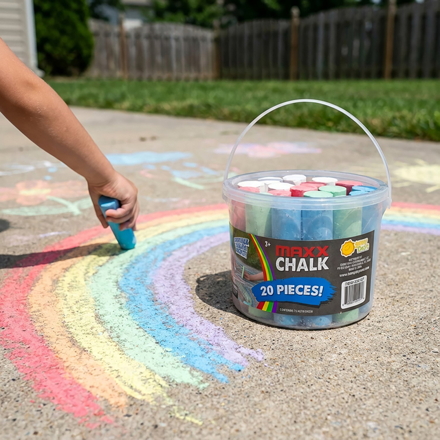 Maxx Chalk Play Bucket 20 Pieces                                                                                                 - view number 6