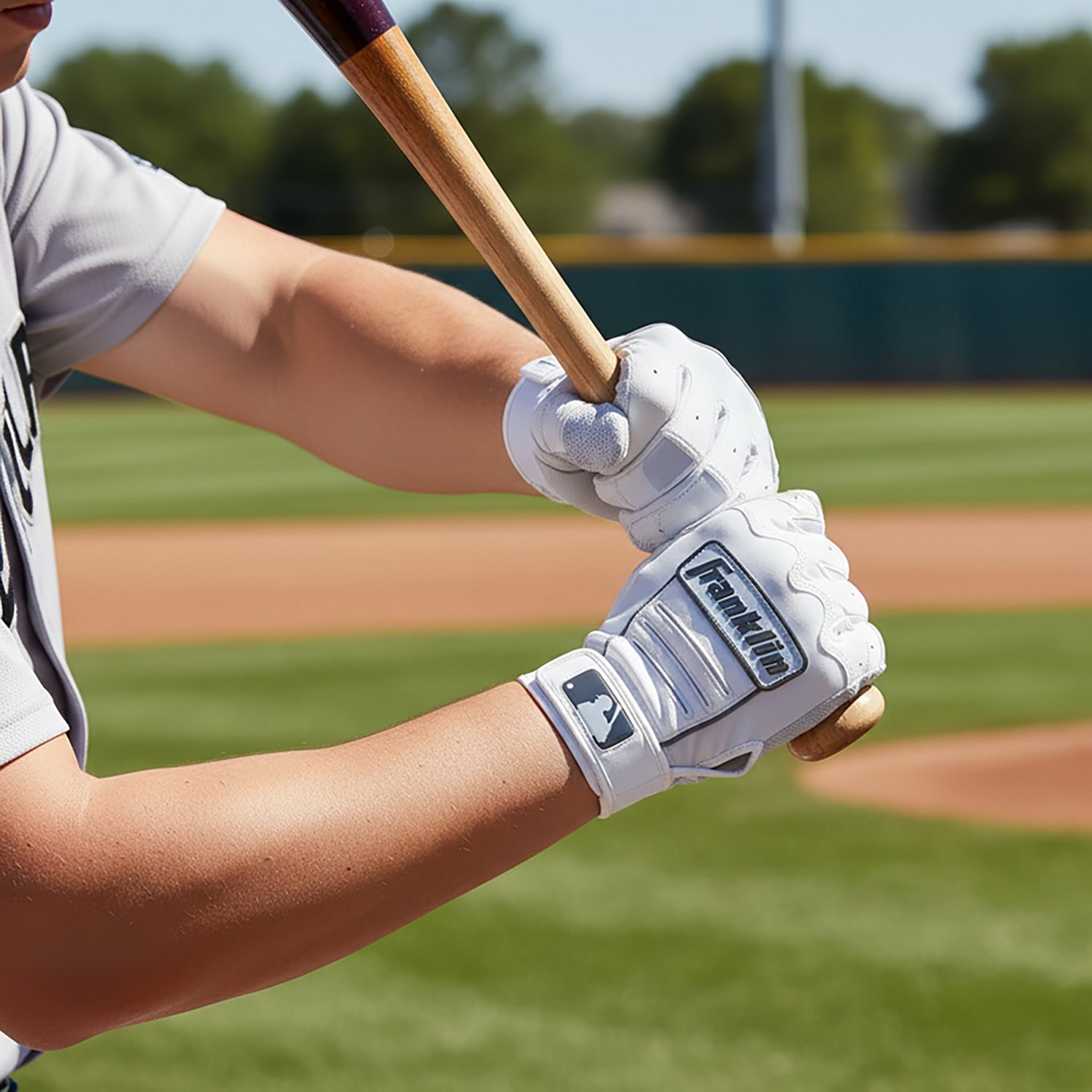 Franklin Adults' MLB CFX Pro Batting Gloves                                                                                      - view number 3