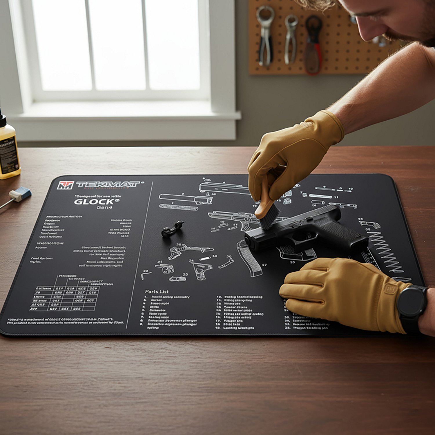 TekMat GLOCK Gen 4 Gun Cleaning Mat - view number 6