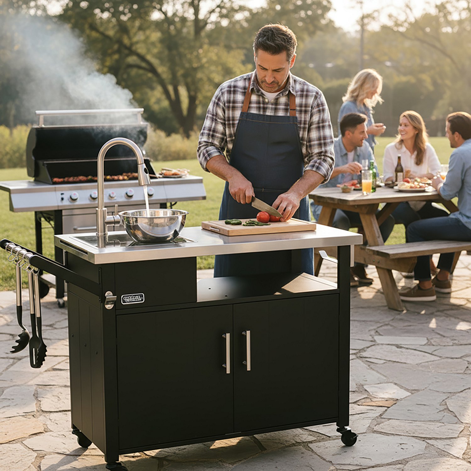 Outdoor Gourmet Outdoor Cooking Prep Station                                                                                     - view number 5