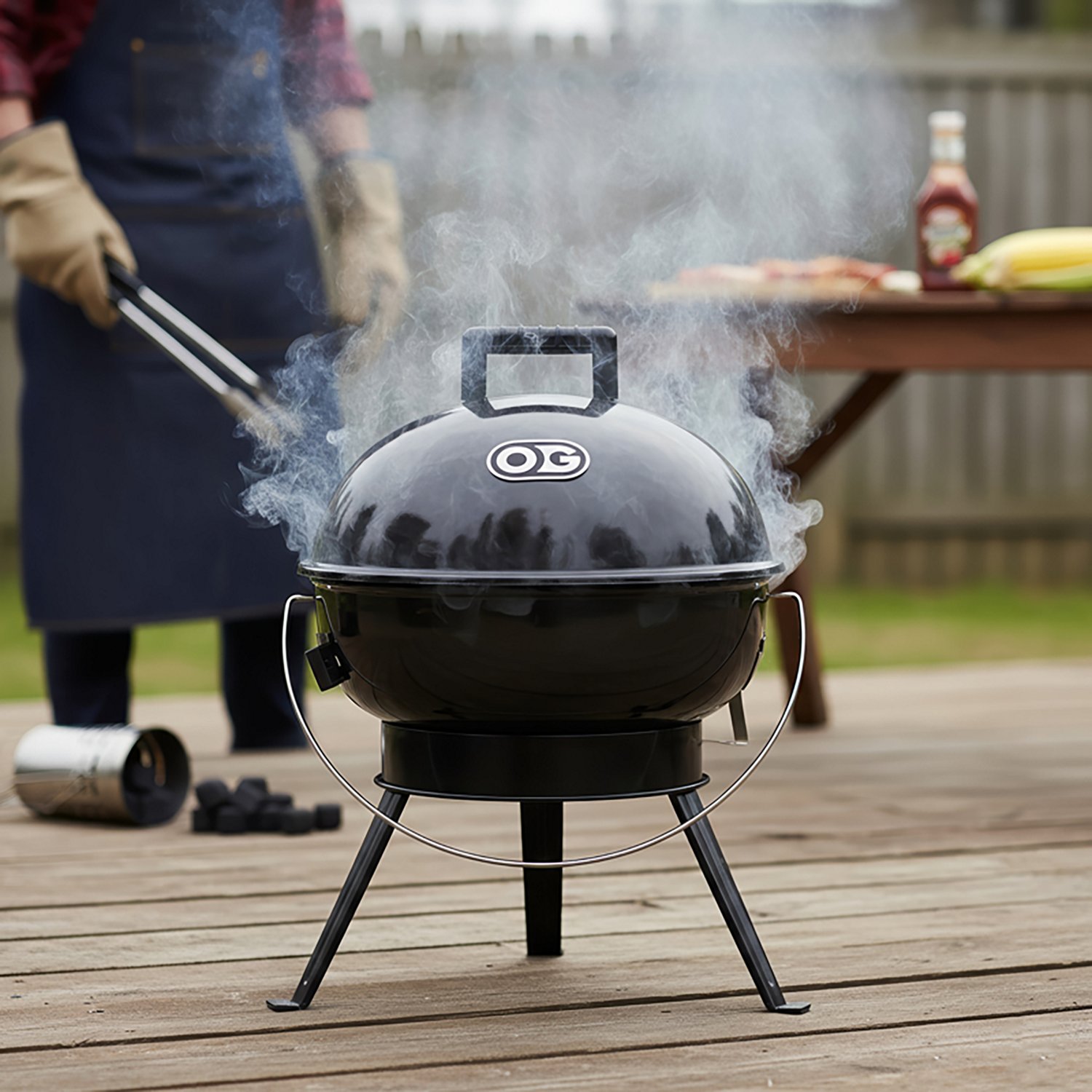 Outdoor Gourmet 14 in Charcoal Kettle Grill                                                                                      - view number 3