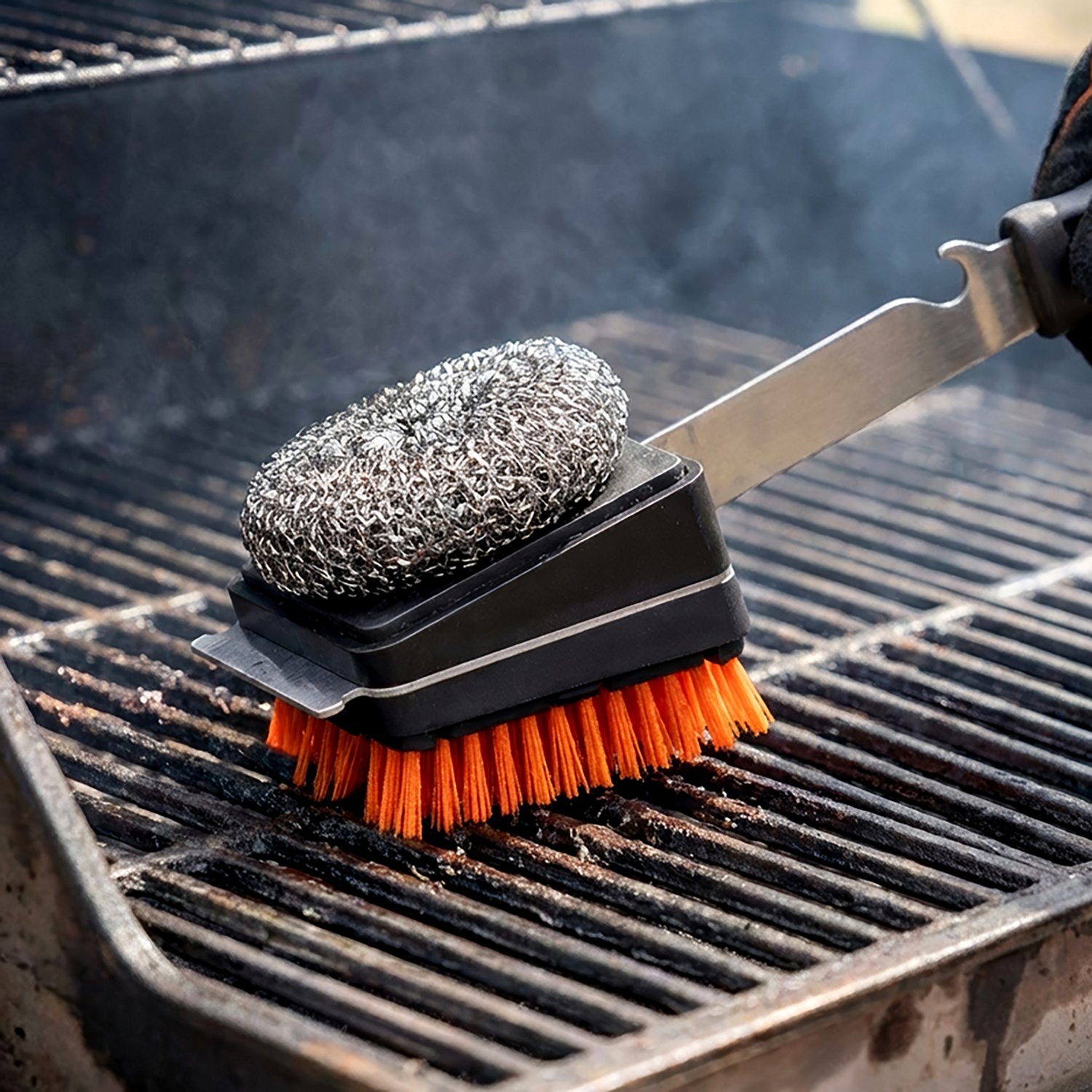 Oklahoma Joe's Blacksmith Combo Grill Brush                                                                                      - view number 3