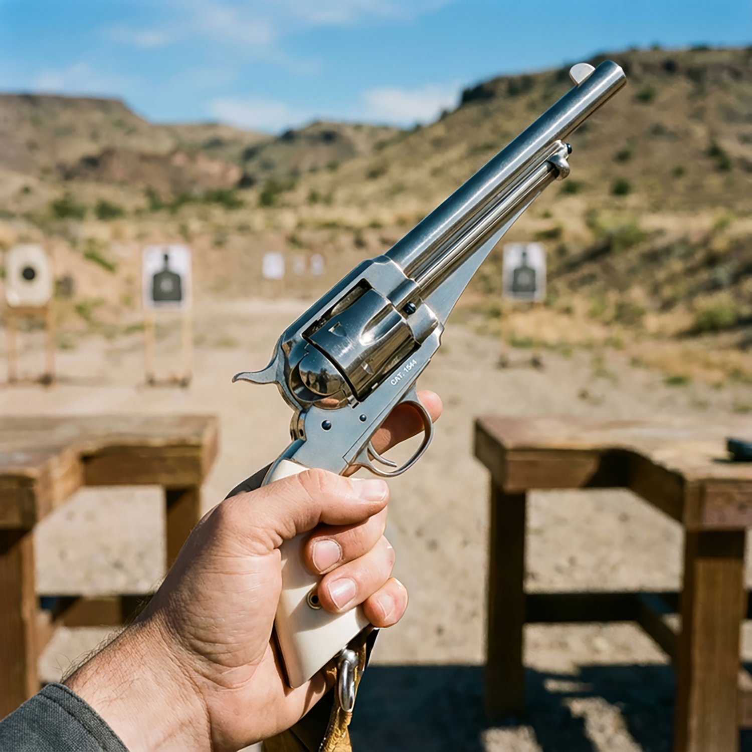 Uberti 1875 Army Outlaw .45 Colt Revolver Centerfire Pistol - view number 3