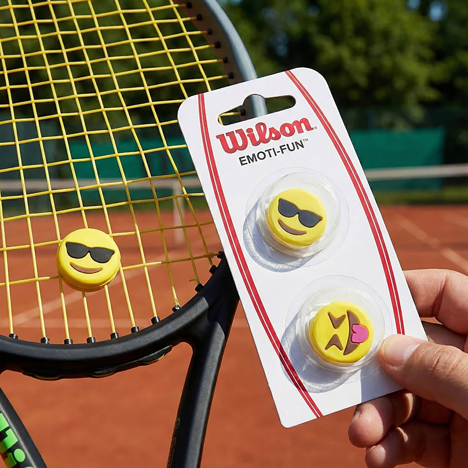 Wilson Emoti-Fun Sunglasses/Tongue Out Vibration Dampeners 2-Pack - view number 4