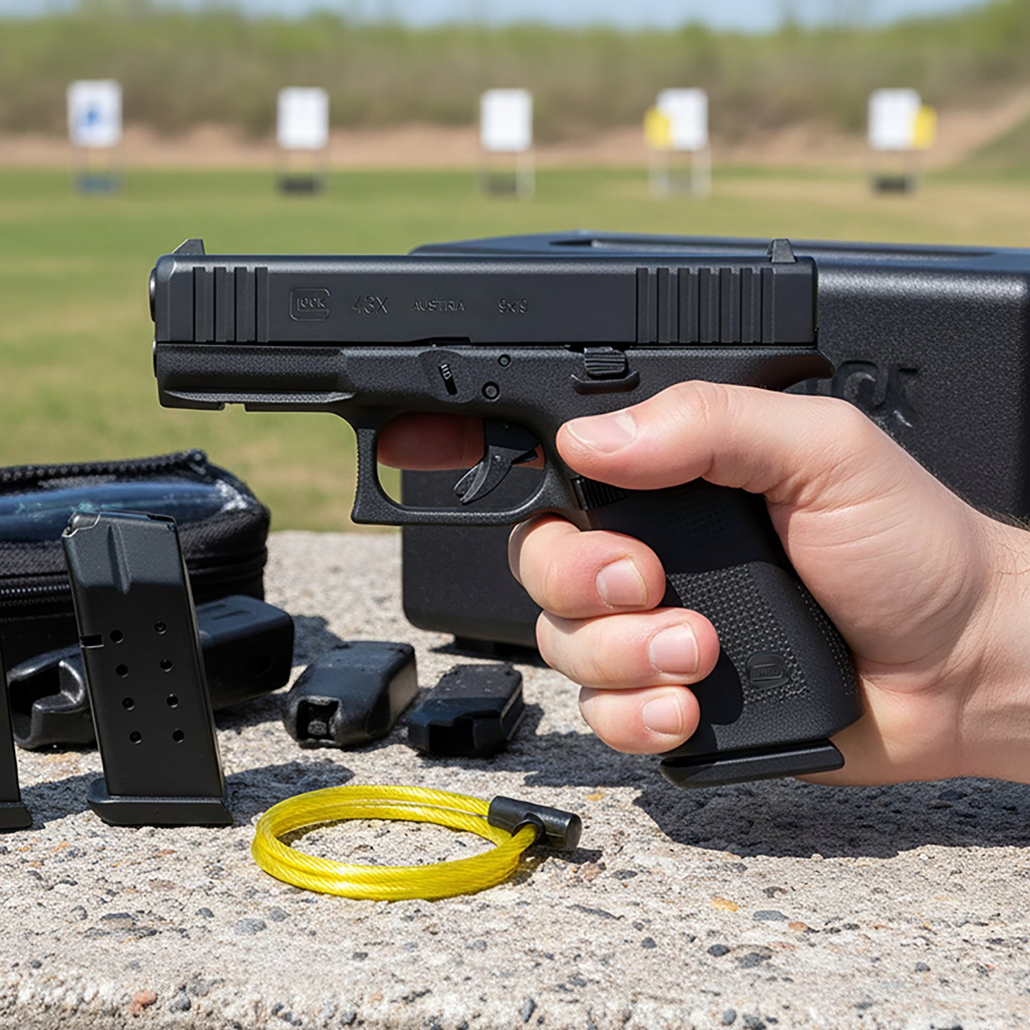 GLOCK G43X MOS Semi Auto 9mm Pistol - view number 7