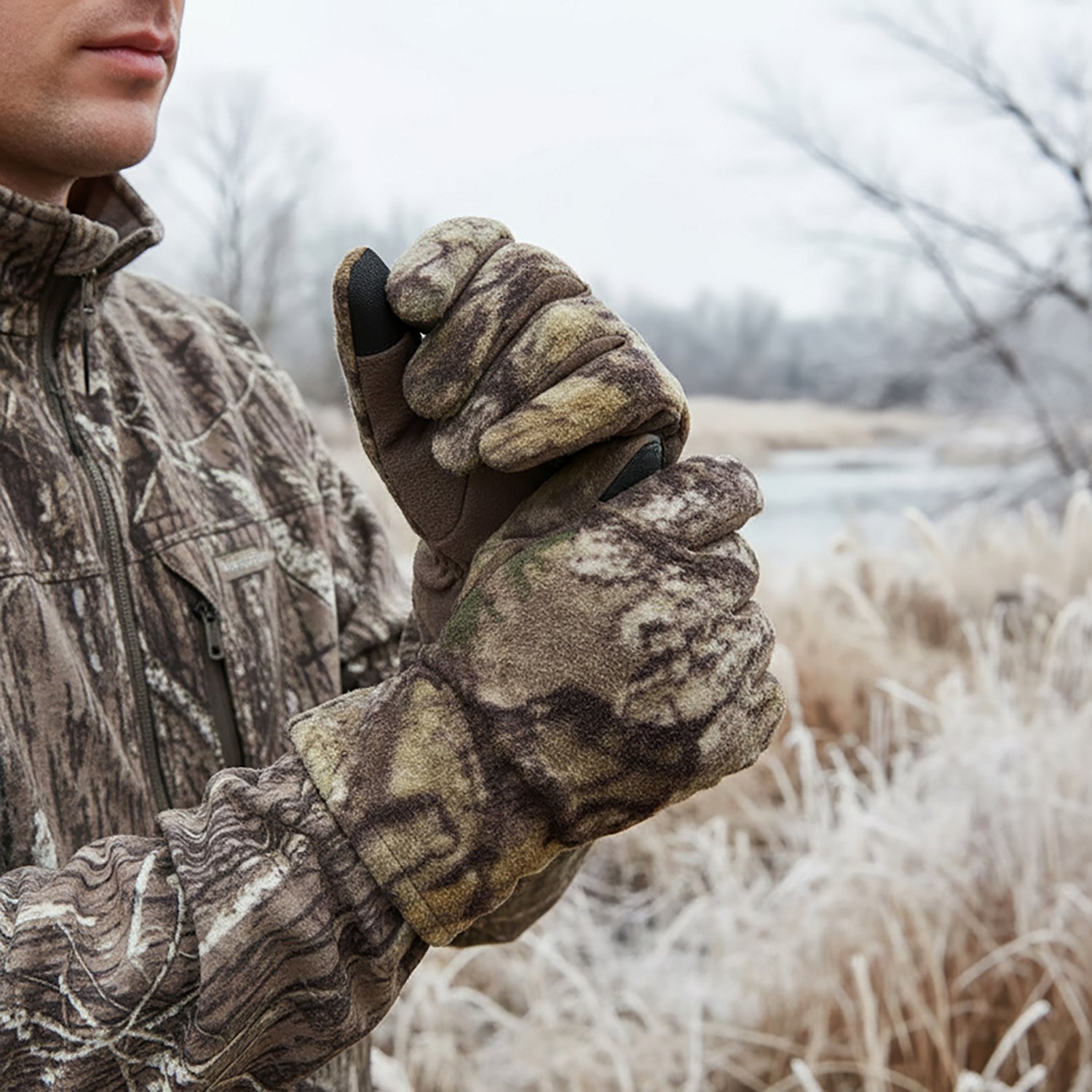 Magellan Outdoors Adults' Ozark Fleece Gloves - view number 3